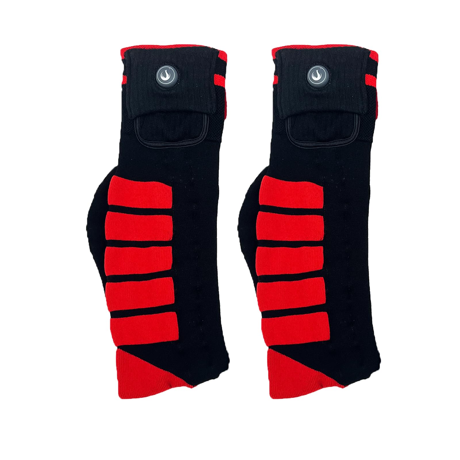 CUEHEAT Heated Socks, 2200mAh Rechargeable Electric Heating Washable Winter Socks Up to 8 Hours