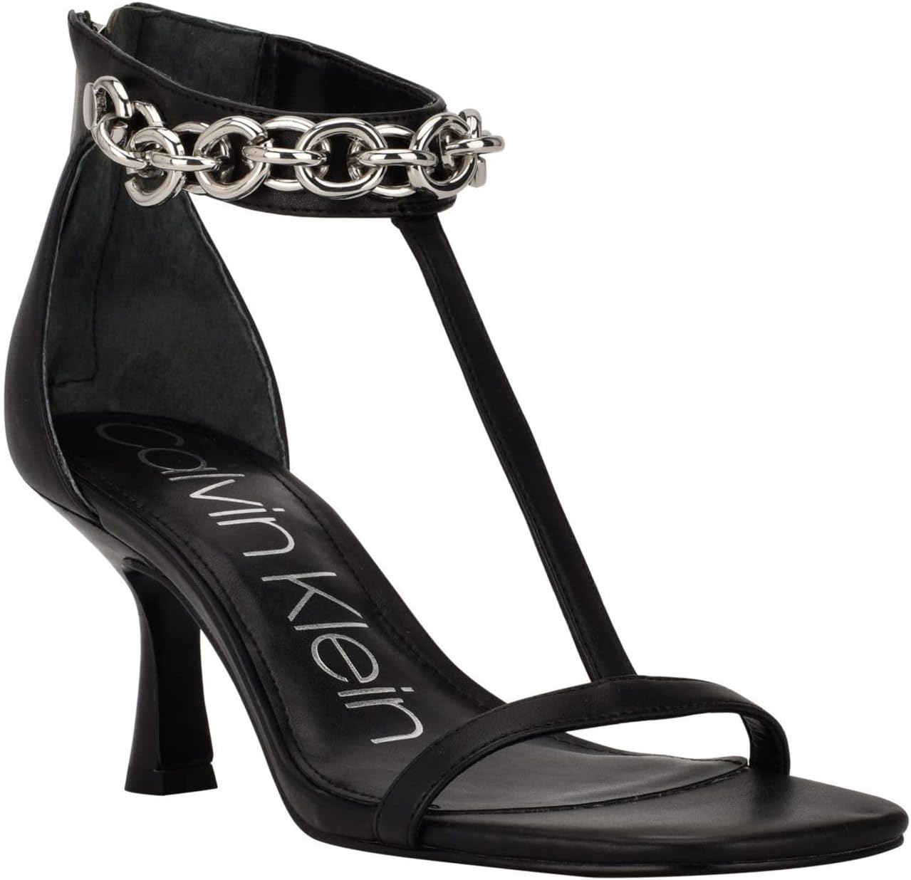 Calvin Klein Womens Nova Adjustable Pumps Ankle Strap