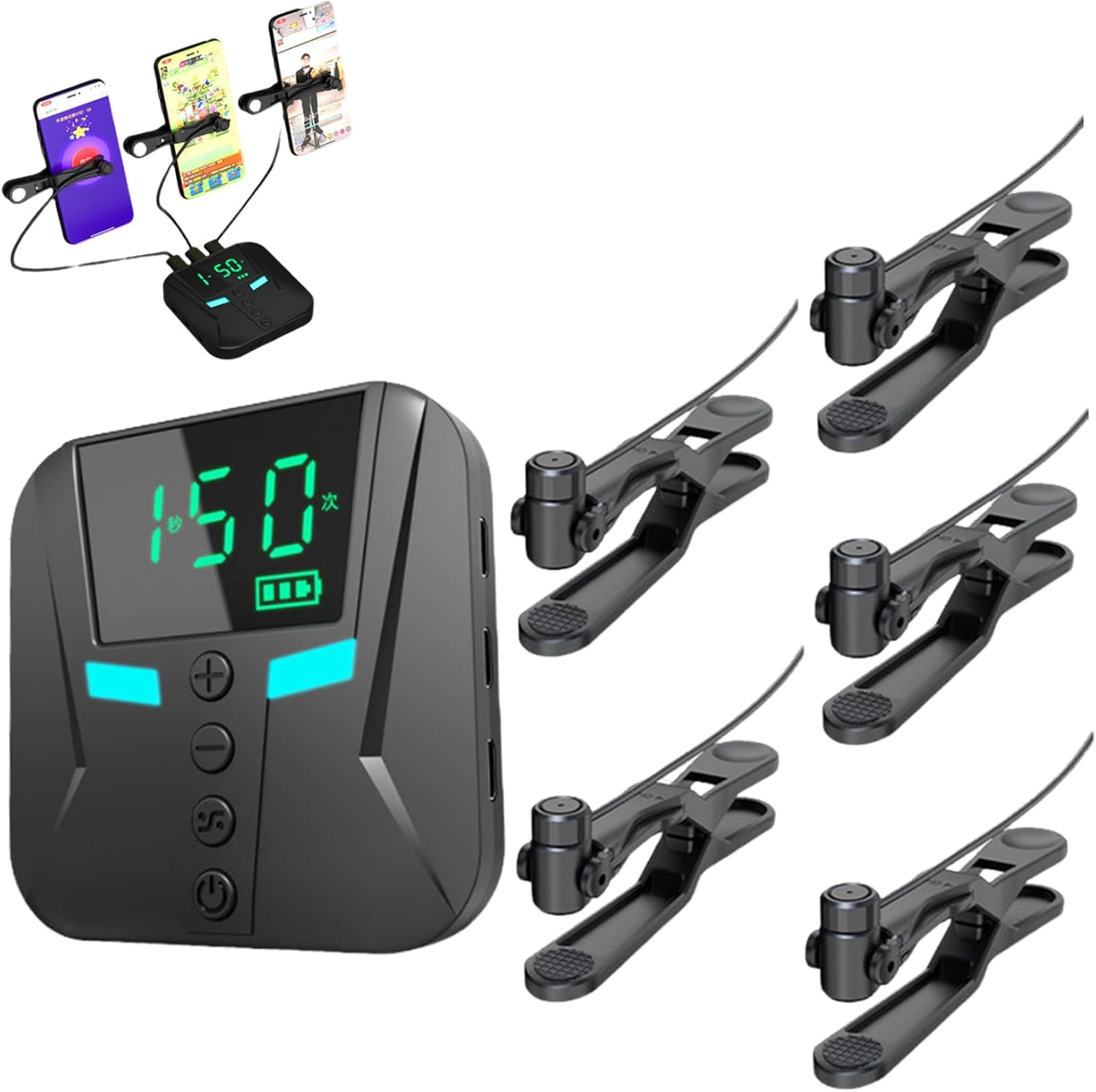 Screen Tapper|Auto Clicker, Simulated Finger Autoclicker, Automatic Screen Tapper for Phone, Type-c Charging Continuous Screen Clicker for Gaming, Shopping, Live Broadcasts Likes, Reward Task