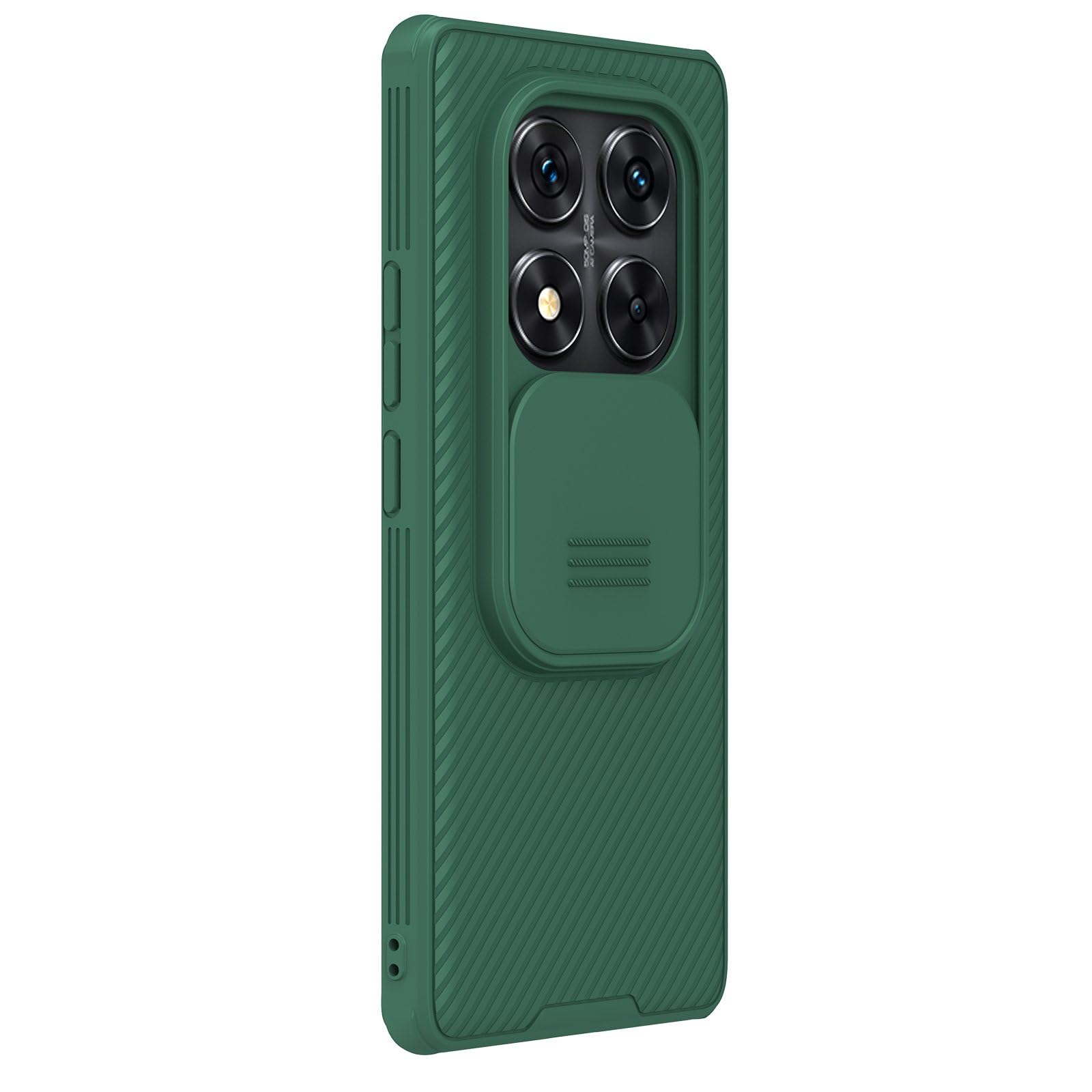 Nillkin CamShield Pro Series Cover Case Designed For Xiaomi Redmi Note 14 Pro - Dark Green