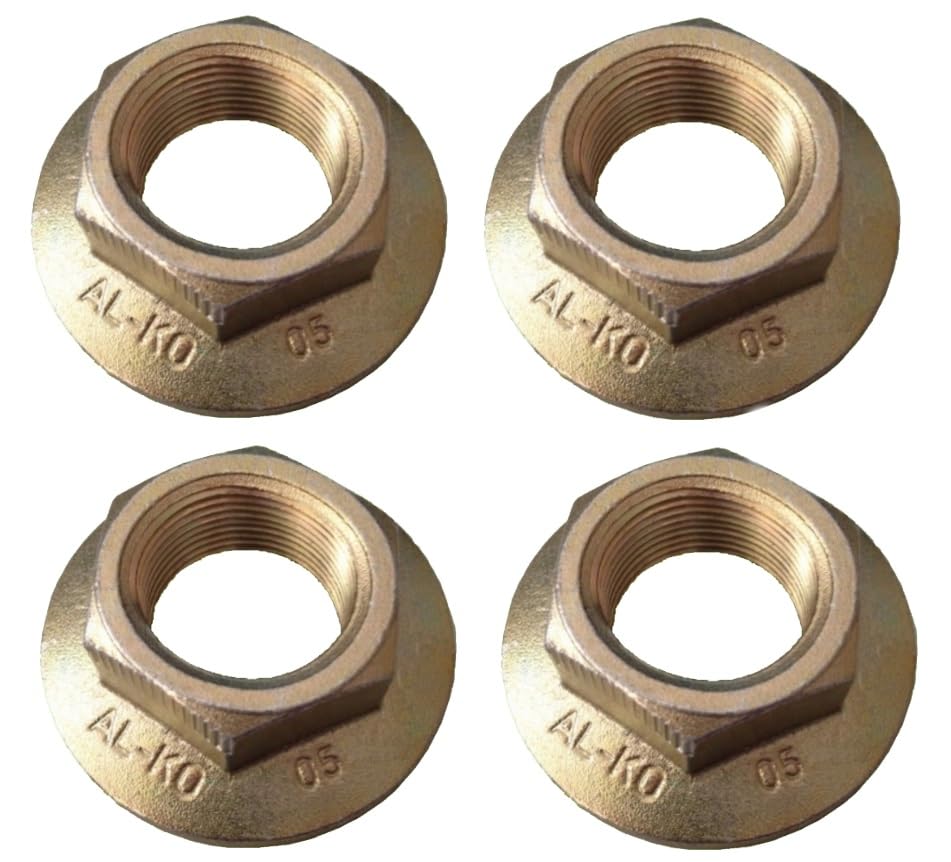 4 écrous à bride auto-bloquants AL-KO M27 x 2,0 - Alko n° 582506.