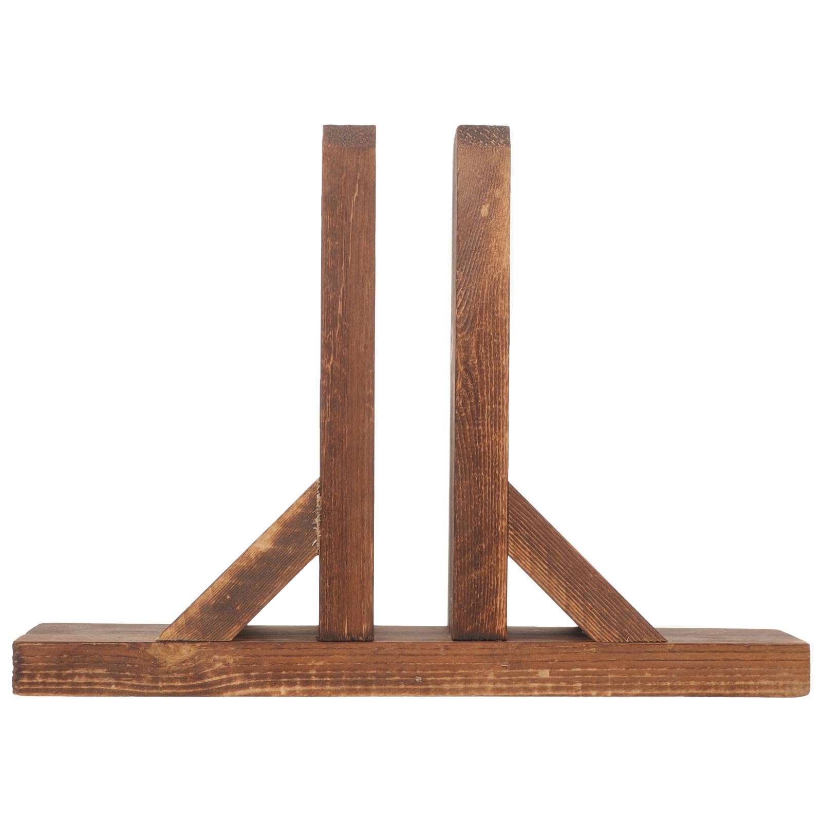 Soporte divisor de madera maciza con base resistente para separadores de ambientes en hogar 8