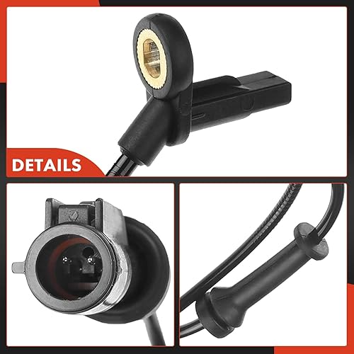 Miniatura 7 de A-Premium Sensor de velocidad de rueda ABS compatible con modelos Suzuki - SX4 2007 2008 2009 2010 2011, 2.0L - lado delantero izquierdo del