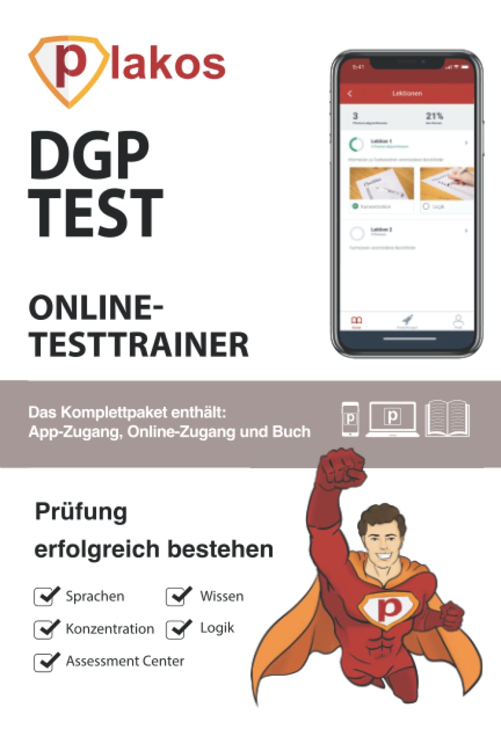 DGP Test Online Testtrainer: Online-Testtraining mit zahlreichen interaktiven Übungsaufgaben und Videokursen – die perfekte Vorbereitung für den DGP Test.