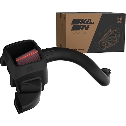 K&N NextGen Cold Air Intake System: High-Flow Cotton Filter: Compatible with 2013-2024 RAM 1500, 1500 Classic; 50-1564