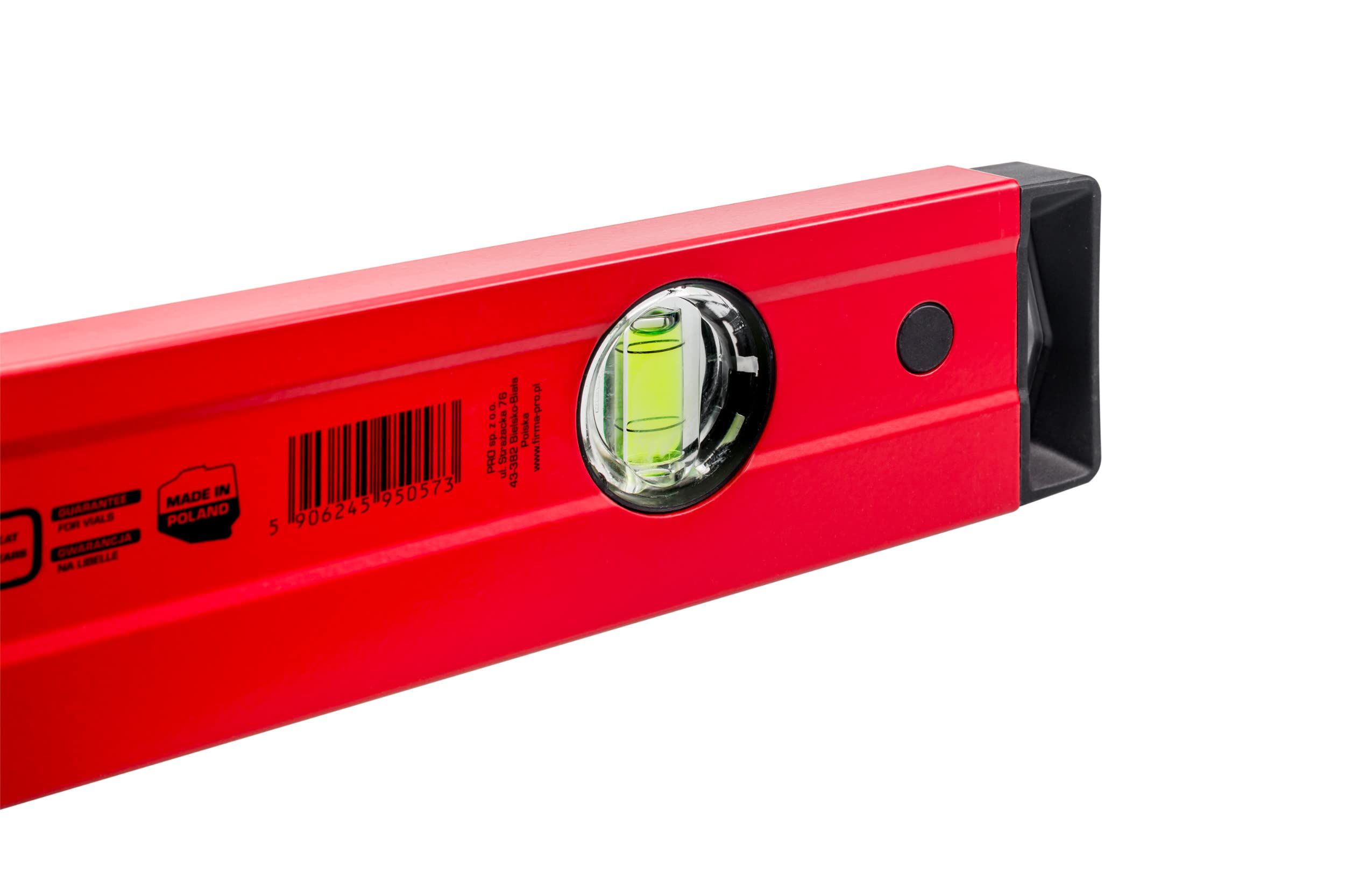 PRO800 Niveau à Bulle 100cm Ergonomique ERS+ Précision 0,5mm/m - Rouge