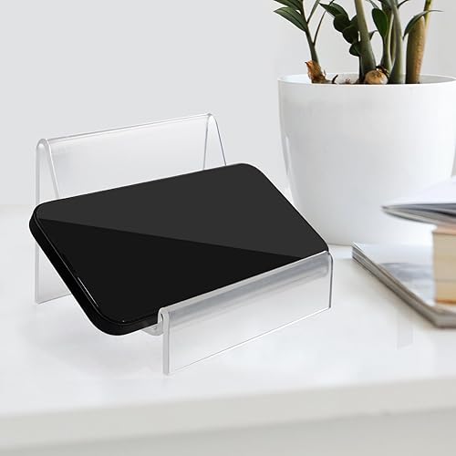 Miniatura 4 de TAIFAM Paquete de 6 soportes de exhibición para monederos, acrílico, acrílico transparente, soporte de exhibición para monedero, soporte de joyería