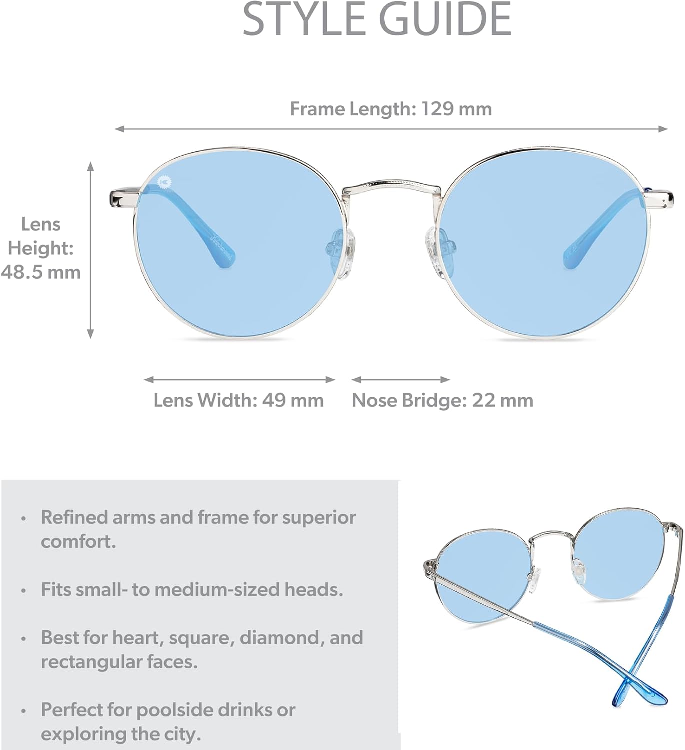 Knockaround Love & Haights Polarized Sunglasses for Men & Women - UV400 Protection - Image 7