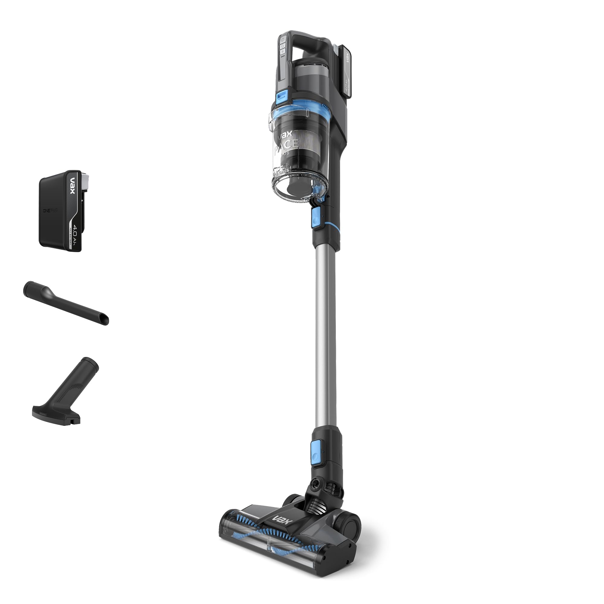 Vax Pace Plus Cordless Stick Vacuum Cleaner 40 mins CLSV PAKA