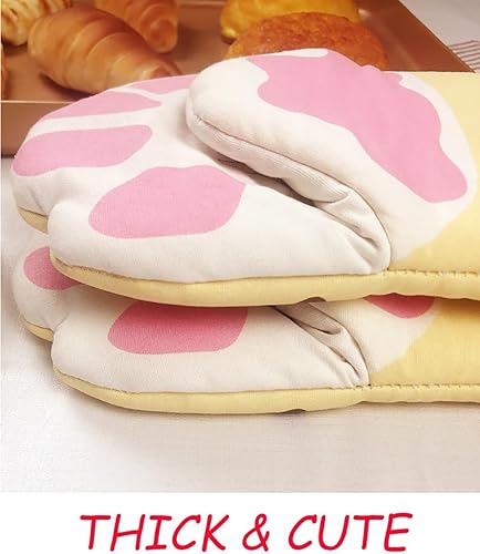 Miniatura 7 de Guantes de cocina para horno, resistentes al calor, 1 par de garras