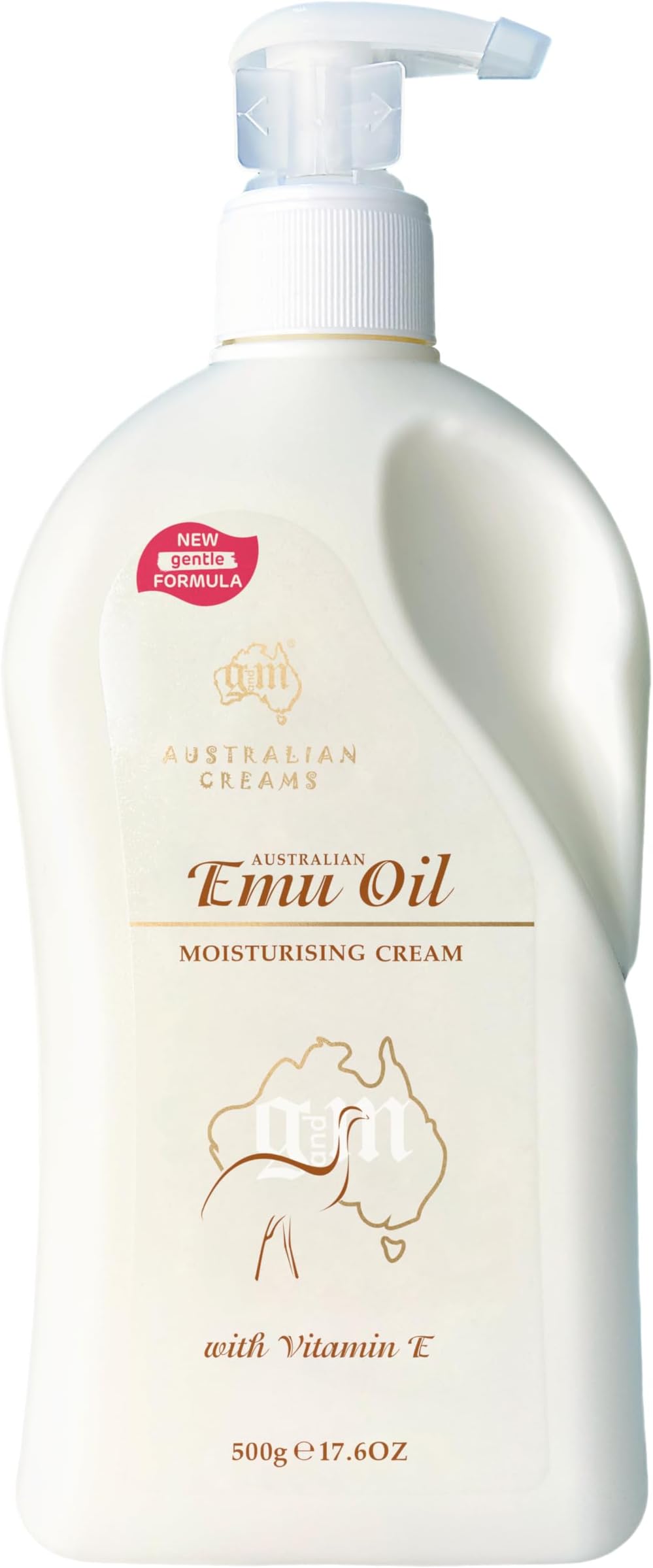 Emu Oil Cream with Vitamin E - Super Strength, 17.6 Ounces