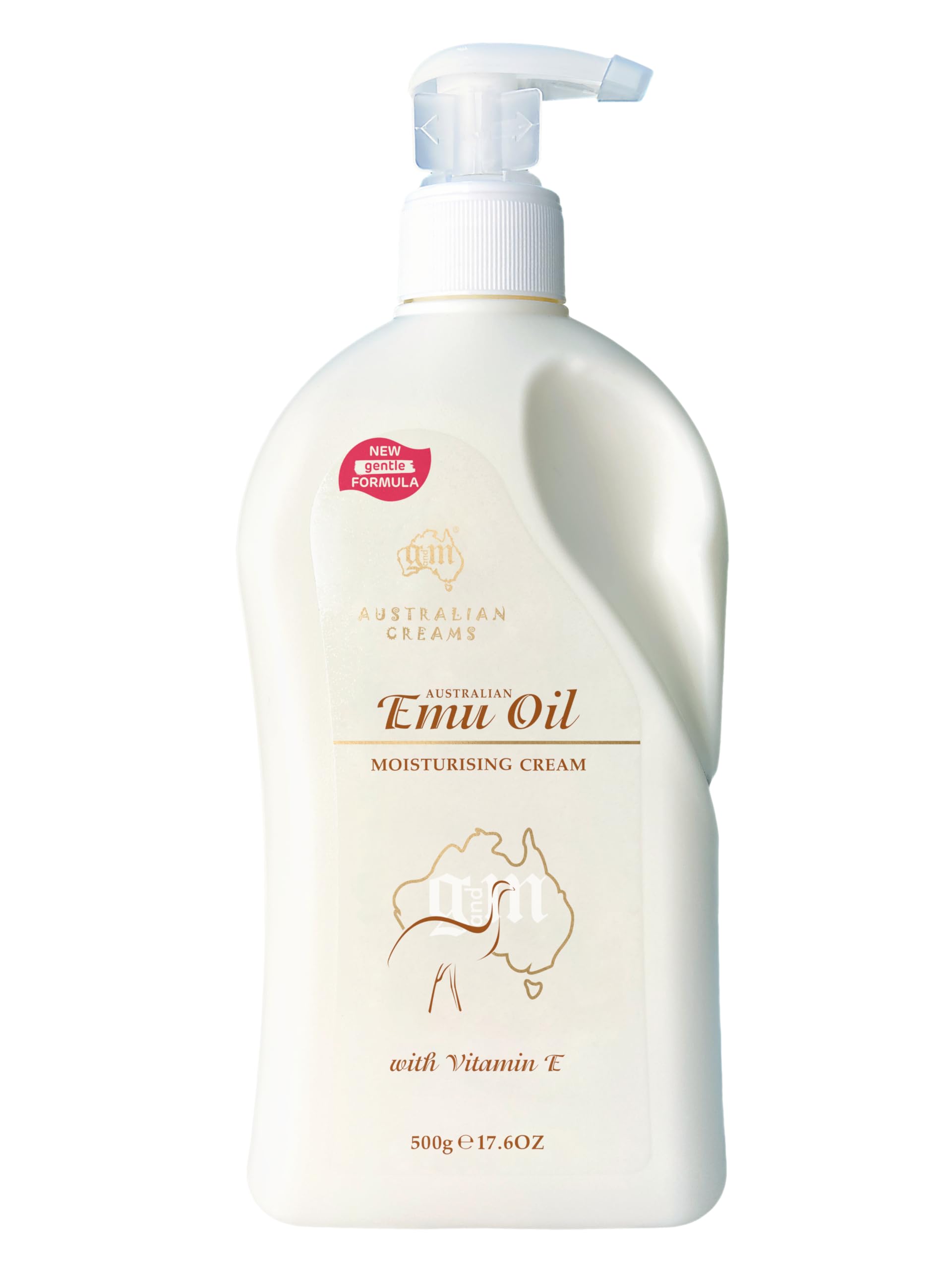 Emu Oil Cream with Vitamin E - Super Strength, 17.6 Ounces