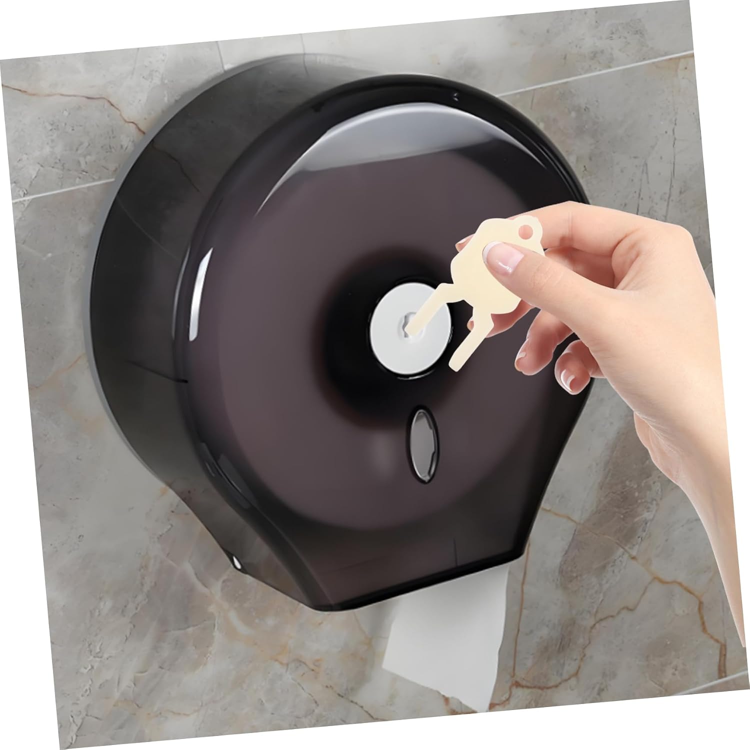 2pcs Towel Holder Key Paper Towel Dispenser Key Tissue Paper Dispenser Secure Dependable Easy Cleaning Material