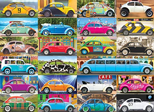 Rompecabezas EuroGraphics Volkswagen Beetle Gone Places 1000 Piezas miniatura 2