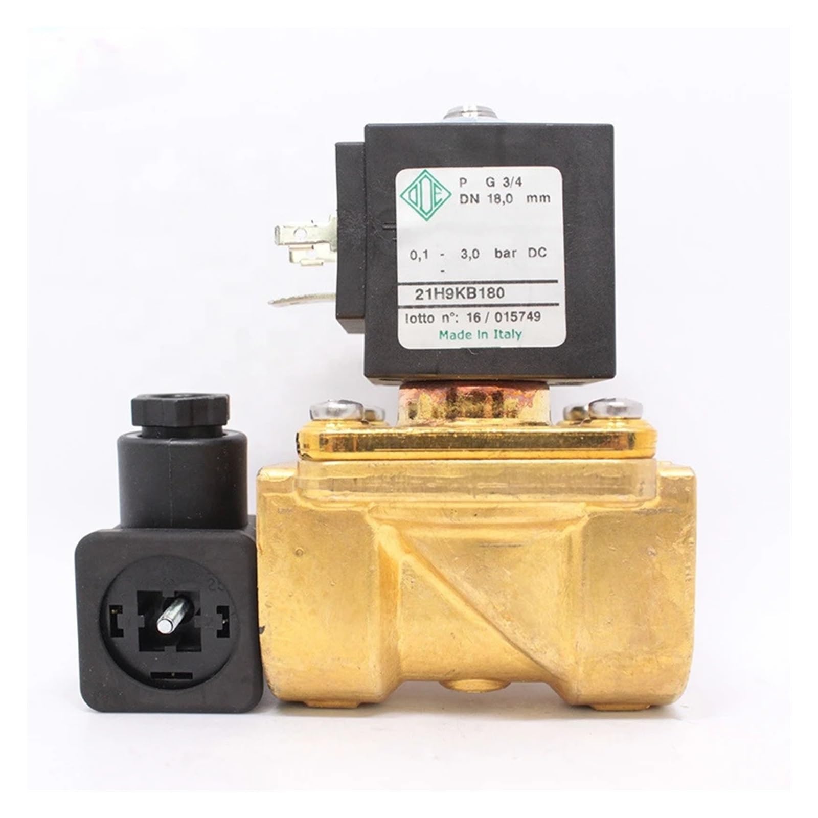 Électrovanne pour eau 3/4 laiton 24V évitant les fuites et inondations accidentelles