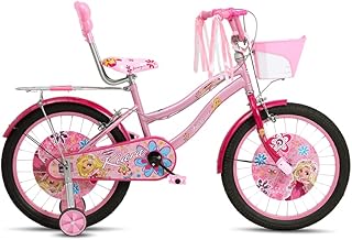 Maggie 20T Kids Bicycle , 15 Inch Steel Frame , Tubeless Wheels , Pink (Age Group : 6 To 10 Years Girls), Rigid