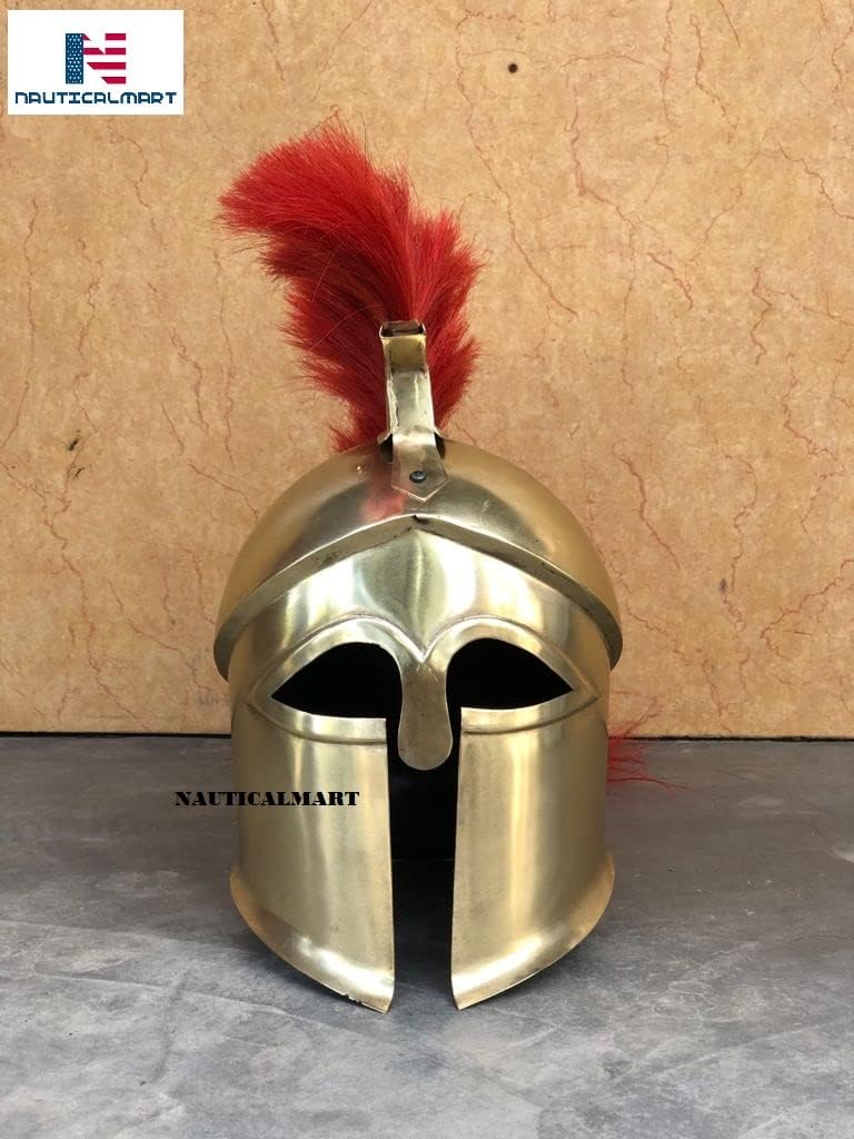NauticalMart Corinthian Helmet With Plume