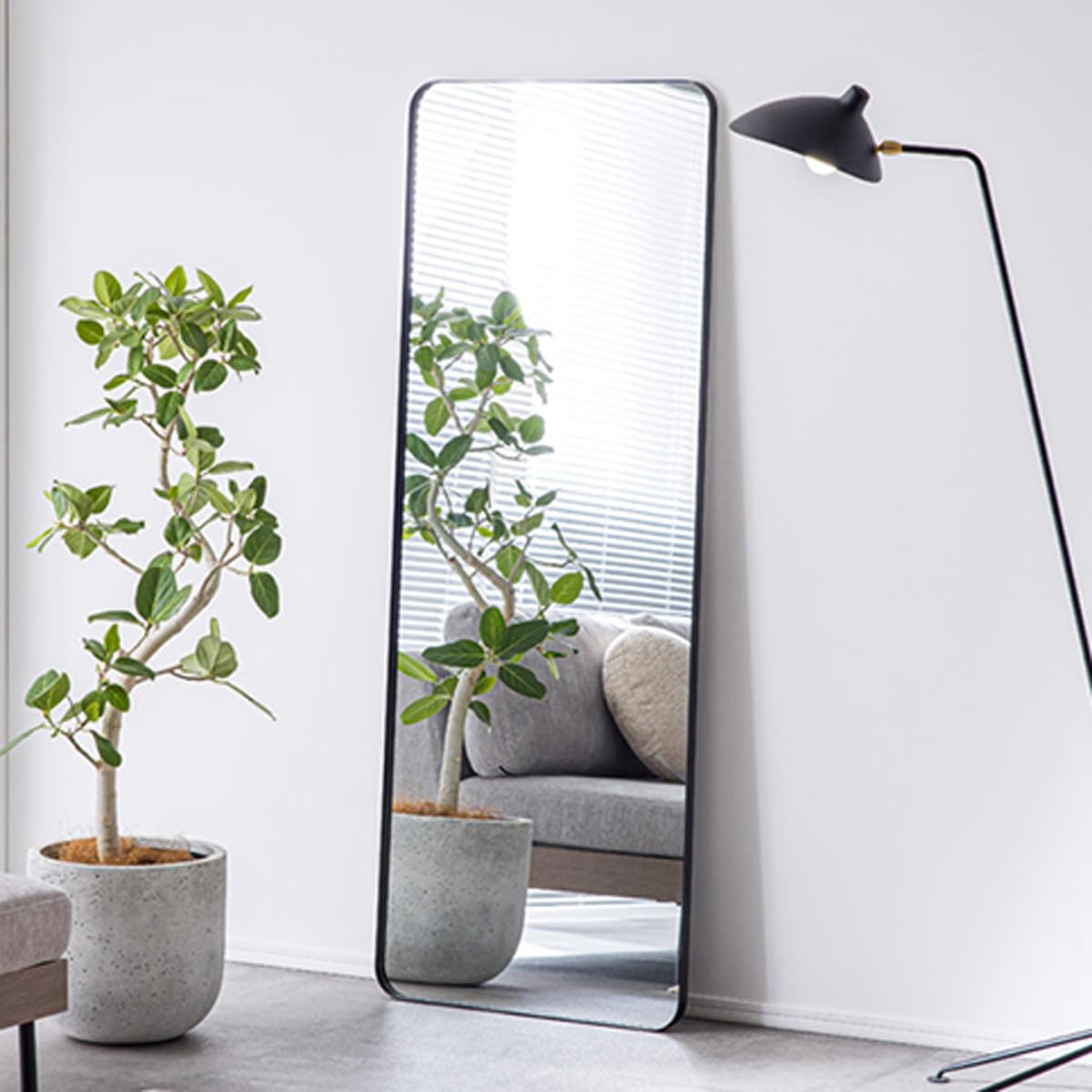 ♦️全身鏡 Amazon.co.jp: スマート・アイ(smart-i) スタンドミラー Front