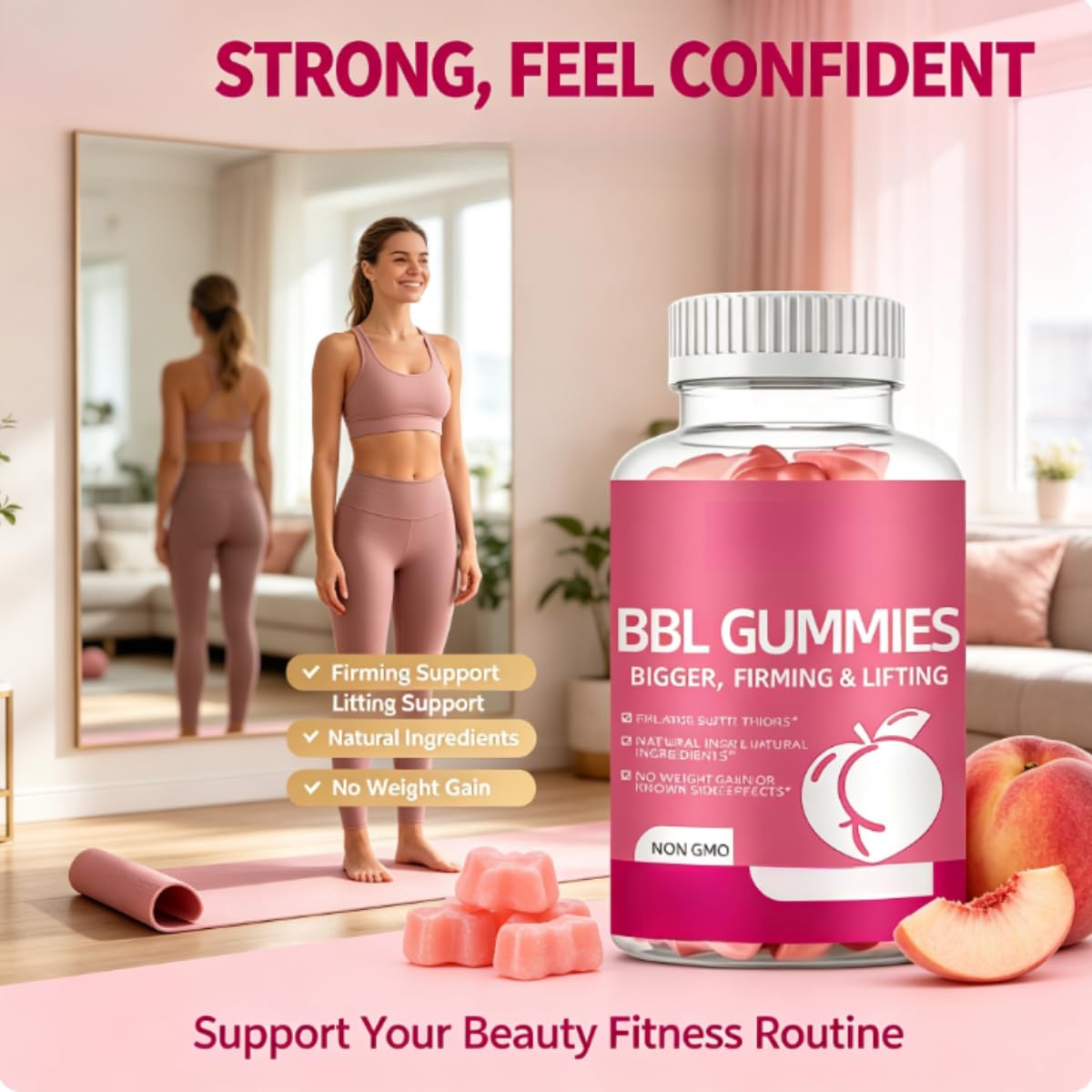 BBL Gummies - Cura la pelle e mantenere un corpo pieno e tonico