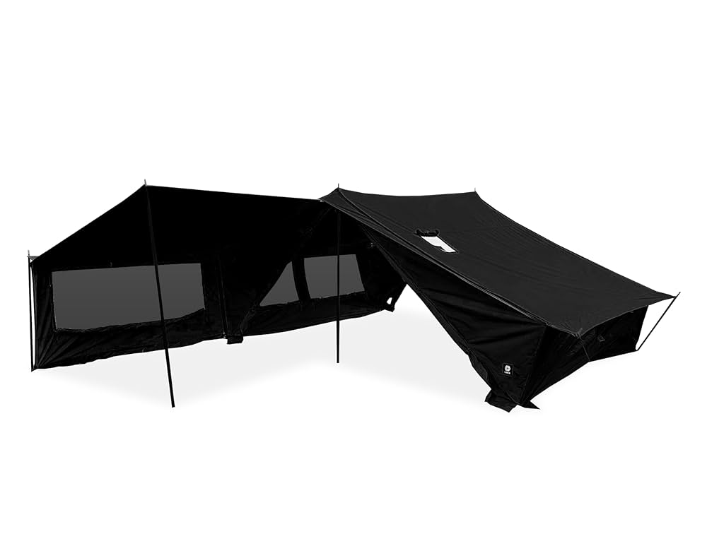 ZUKK Pique ピケTC Black 訳あり中古美品 Amazon | ZUKK(ズック) アーミーテント TC 軍幕 オランダ軍 ソロ