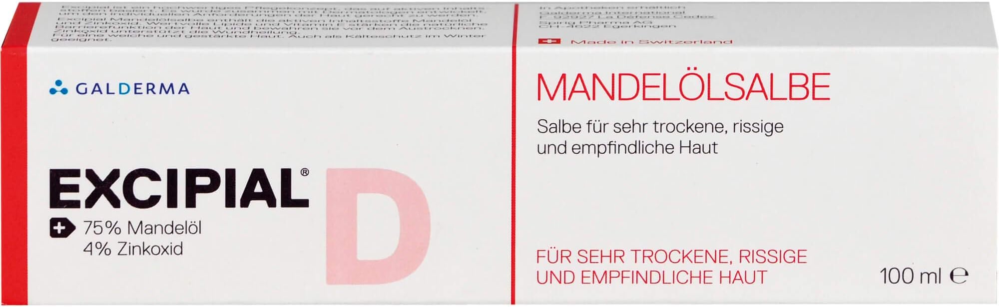 EXCIPIAL Mandelölsalbe, 100 ml Ointment