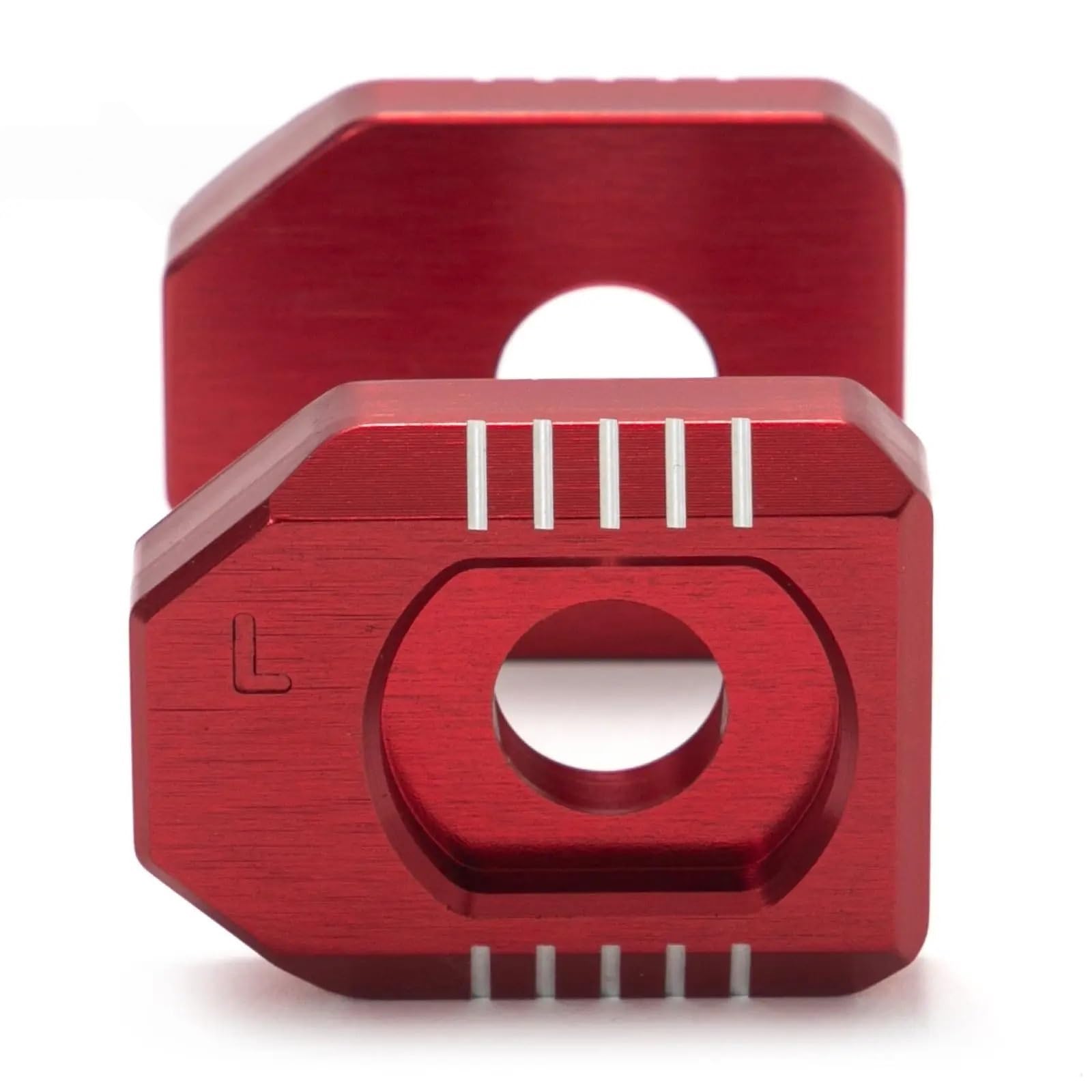 Cadena Ajustador Tensor Ajuste para Apollo RFN Ajuste para Beta Ajuste para Explorer Perno Ajustador de cadena Bloque de eje Dirt Bike Off-Road Motocross herramientas de alineación de cadenas