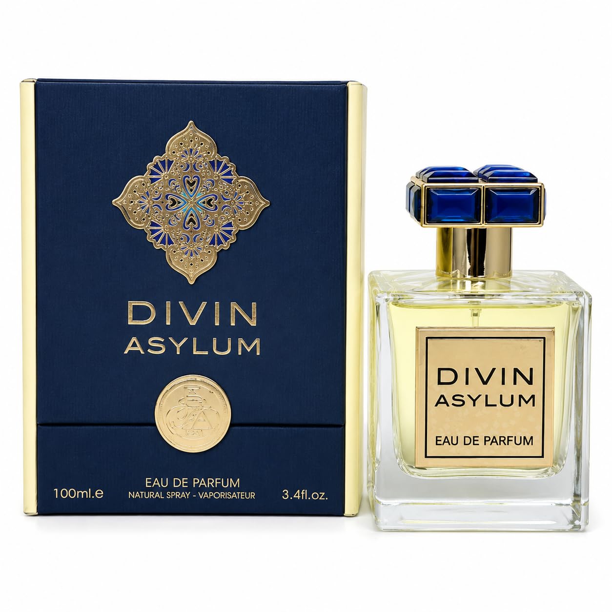 WF Divin Asylum est une eau de parfum de niche pour homme. Un parfum frais et riche de la collection de la marque, inspiré par le thème de l'espace, un espace infini, plein de profondeur et de secrets