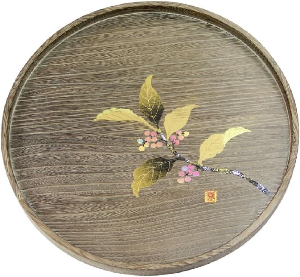 手造陶芸大盆。三島風陶芸。手造美術。茶道置物。美品。稀有。平成時代