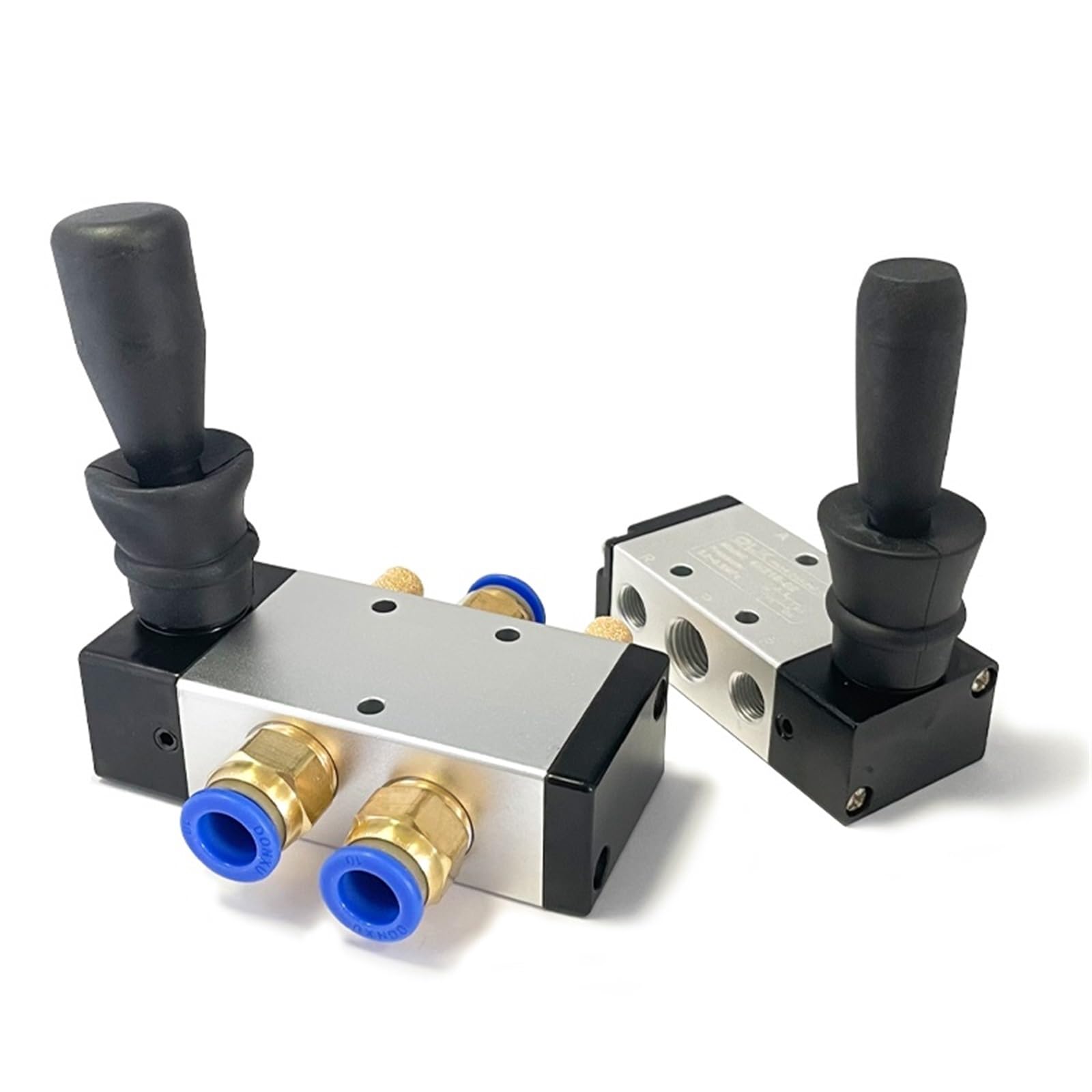 Électrovanne pneumatique manuelle 4H210-08 à 3 ports avec raccords 6mm