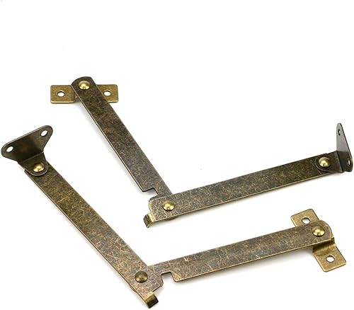 Bisagra de soporte de tapa, bisagras de soporte de tapa plegable, bisagras de soporte de tapa giratoria de 180 grados para ventana, puerta, caja,