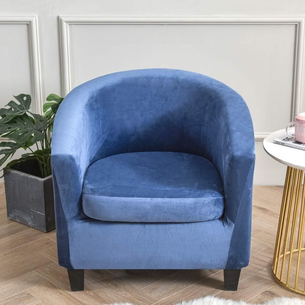 Copripoltrona Chesterfield 2 pezzi Coprisedia for vasca da bagno