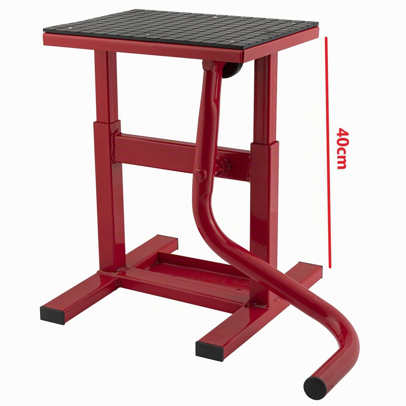 Caballete Central Moto Cross Universal Enduro Offroad Rojo