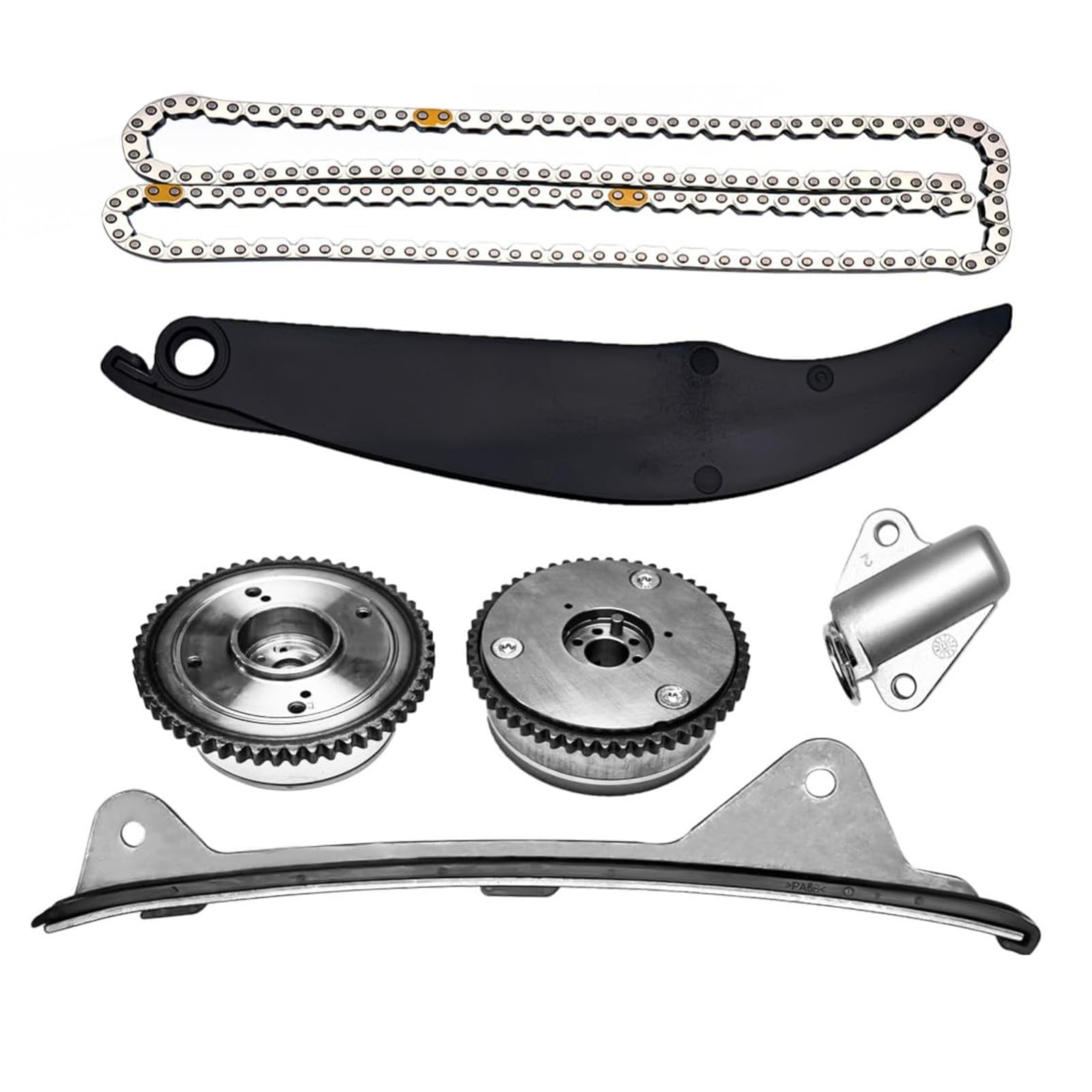 Catena di distribuzione dell'acciaio inossidabile stabilito 24300-2E000 per la catena di distribuzione automobilistica dell'acciaio inossidabile della sostituzione del motore