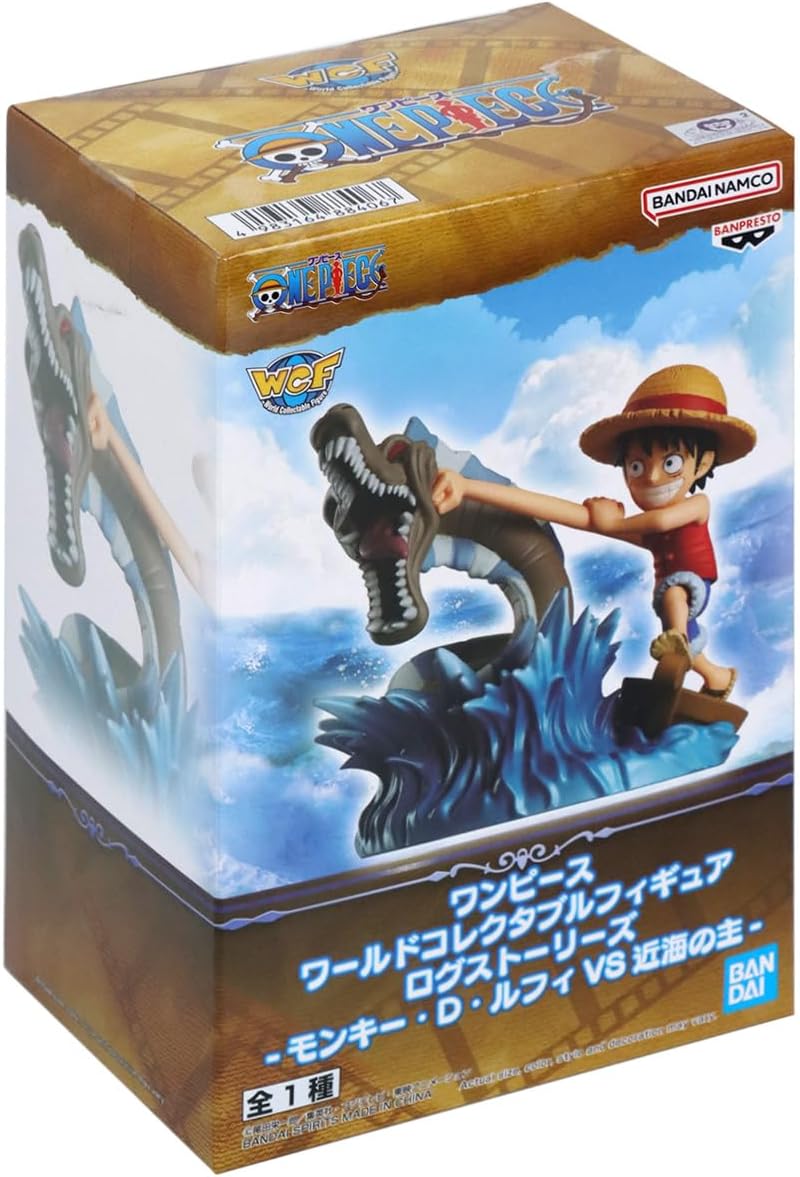 Banpresto - One Piece - Log Stories - Monkey D. Luffy vs Local Sea Monster, Bandai Spirits World Collectable Figure