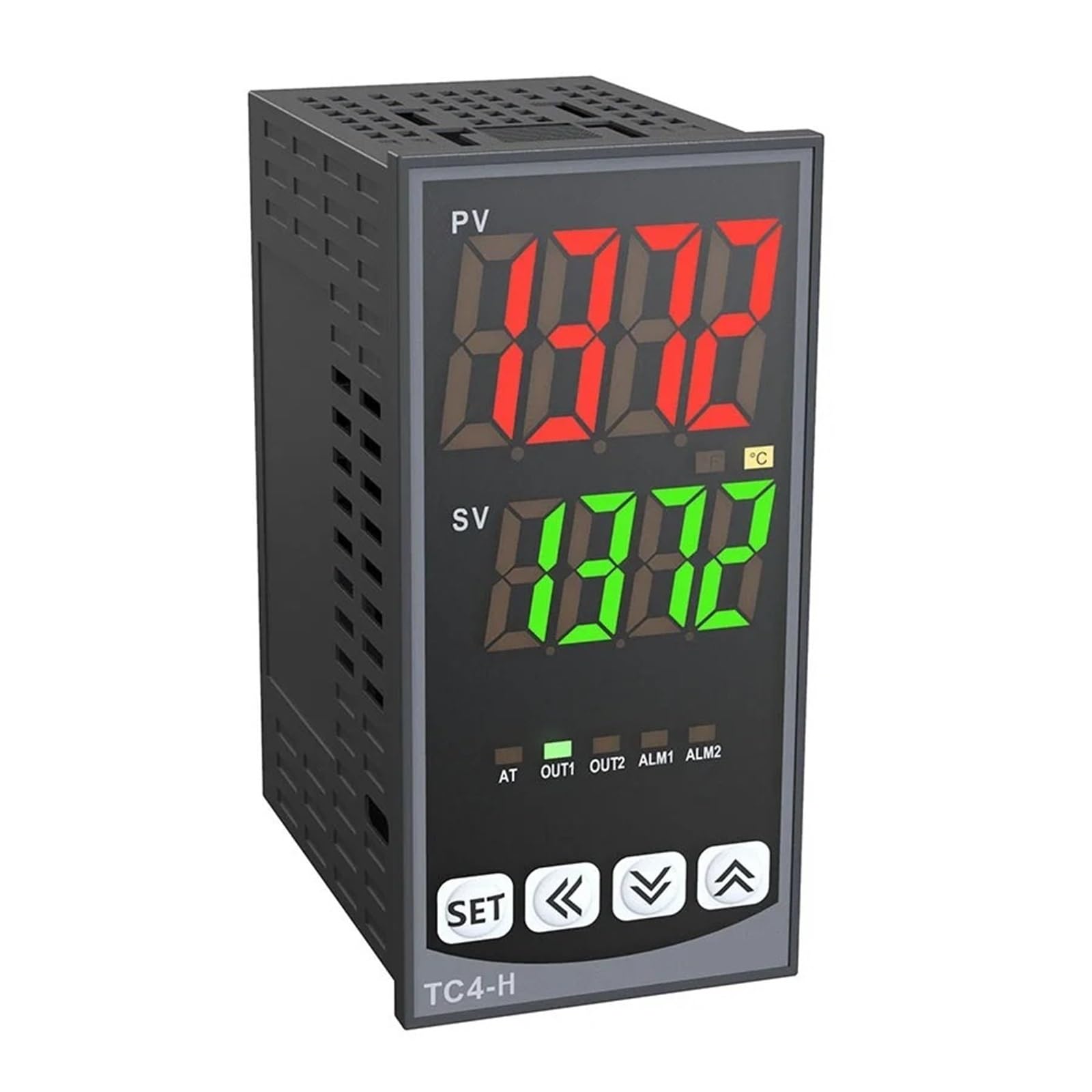 Controlador de temperatura del termostato PID digital TC4, control de temperatura de calefacción de 220V(48x48 Relay and SSR)
