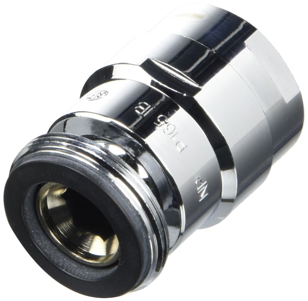 GROHE Mousseur przegub kulowy (oszczędzający wodę, gwint zewnętrzny, M 24 x 1, 25,2 l/min przy 3 barach), chrom, 46461000