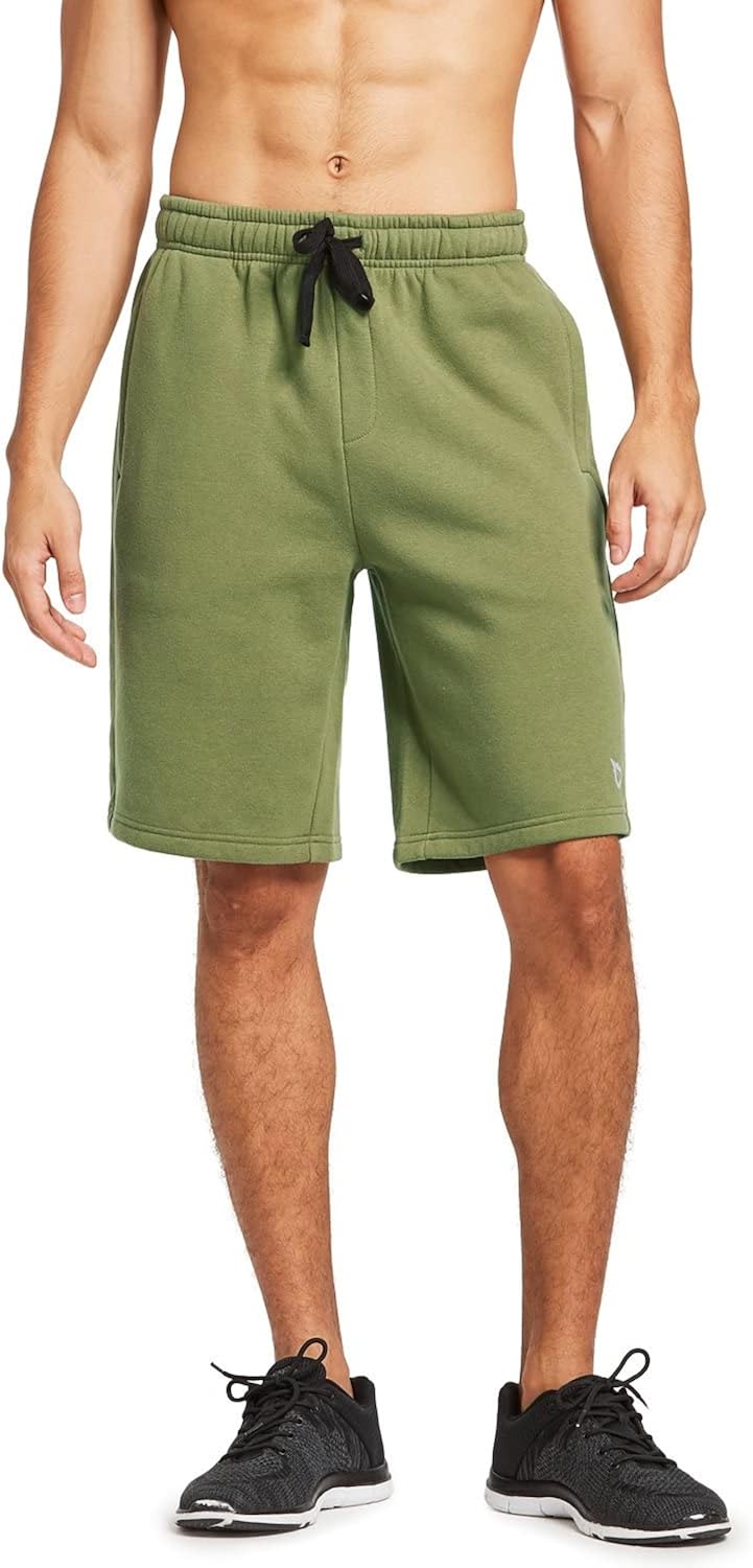 fleece workout shorts