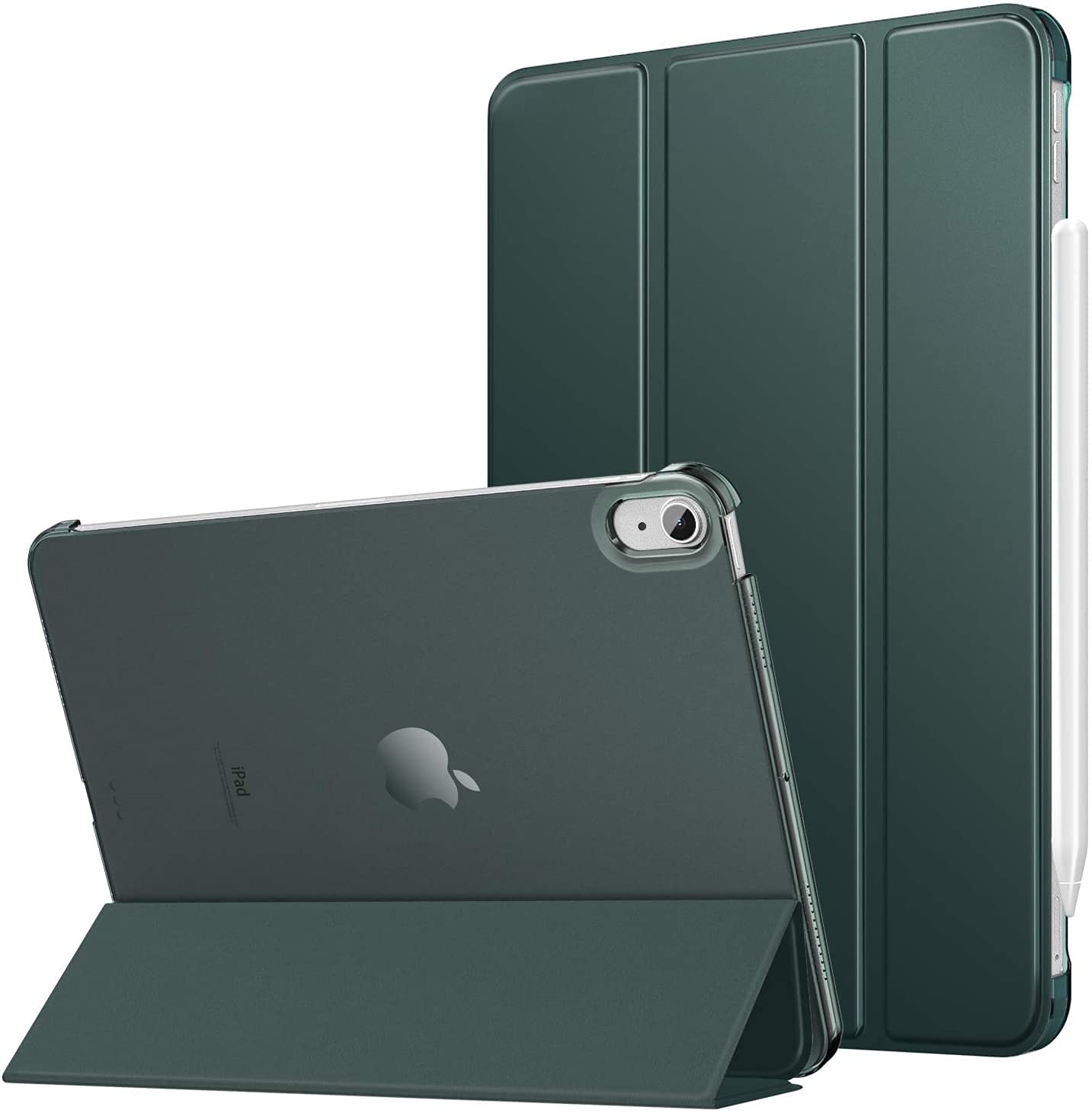 ProElite Case for iPad Air 11 Inch M4/M3/M2 2026/2025/2024, Air 5th Gen 2022/iPad Air 4th Gen 2020 10.9 Inch, Slim Hard PC Translucent Back Shell Smart Cover Fit iPad Air 11 M3/M2 & Air 10.9 Case, Dark Blue — Amazon image 9