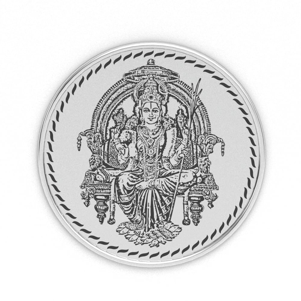 AuGrav Jewels Tripura Sundari Silver CoinWith Om 999 Pure Silver Coin 10 grams, Certified (B0CPVCBKKZ) Amazon Price History, Amazon Price Tracker