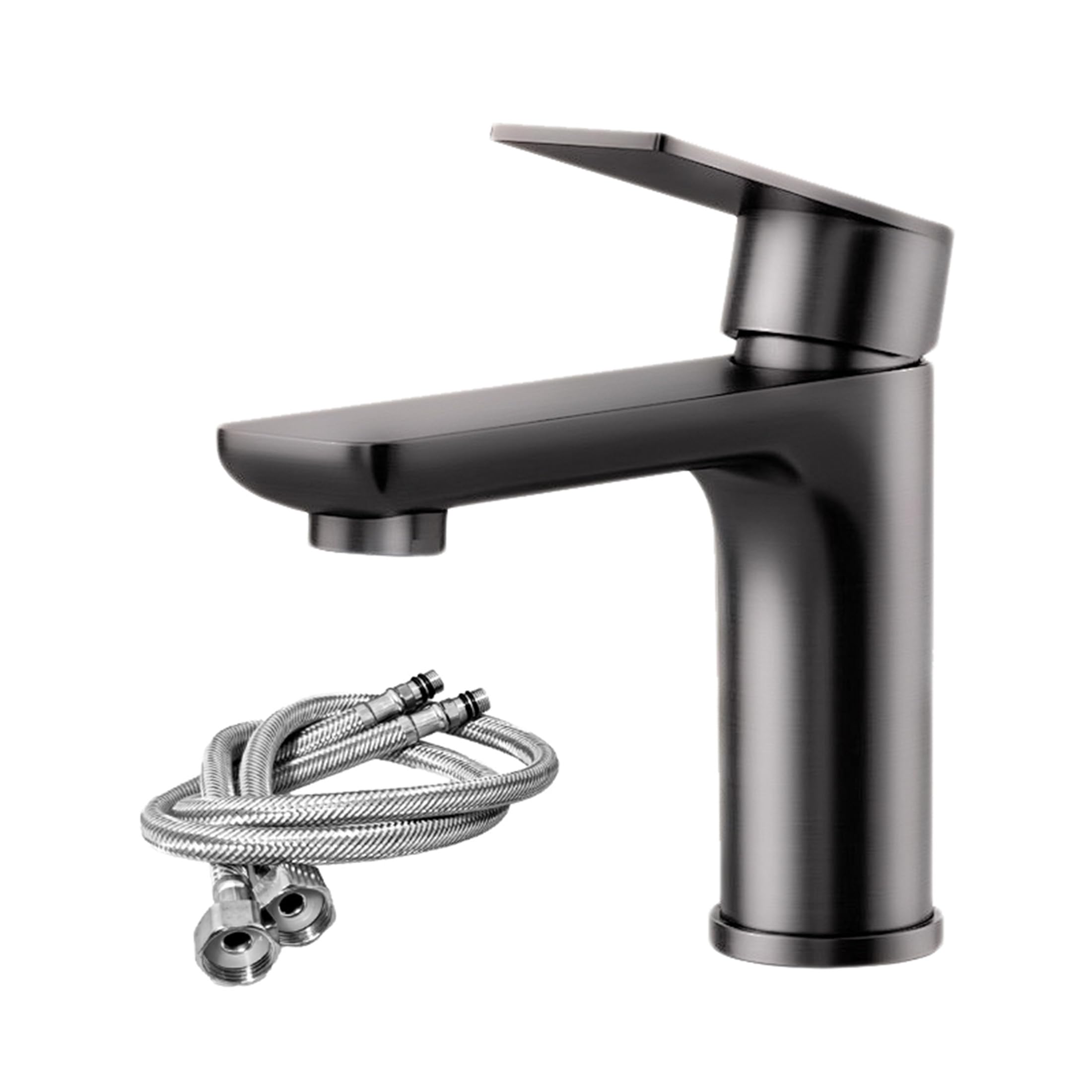 Basin Mixer Tap, Gunmetal Gray