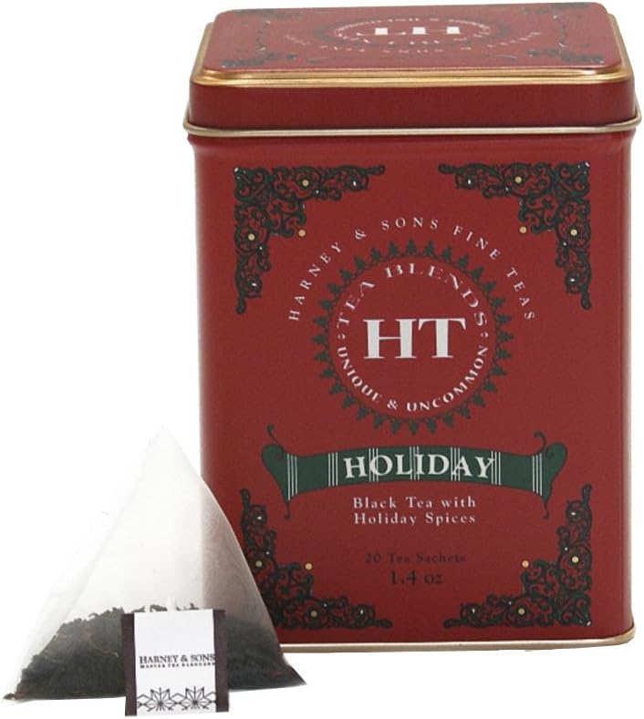 Harney & Sons White Tea, White Christmas, 20 Sachets