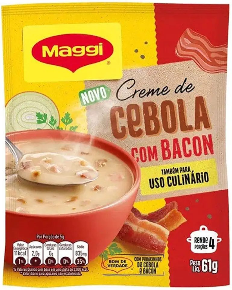 Maggi Creme de Cebola Bacon 61g