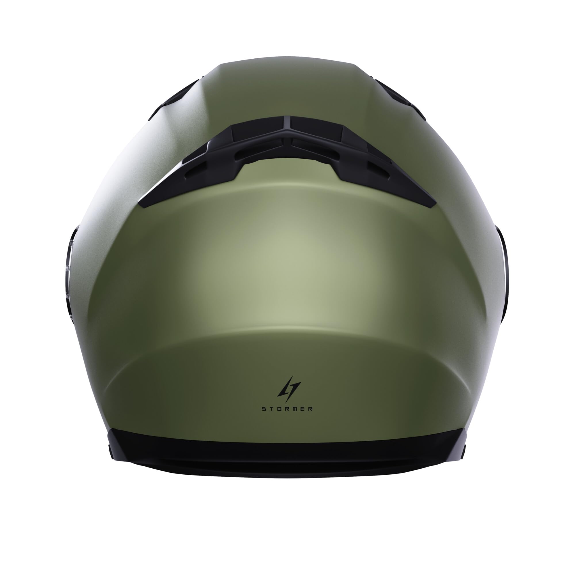 Kask motocyklowy/skuterowy otwarty STORMER Rival Nardo Kaki Matt, ECE 22.06 – blenda przeciwsłoneczna, przystosowany do montażu interkomu Bluetooth i wkładki Pinlock