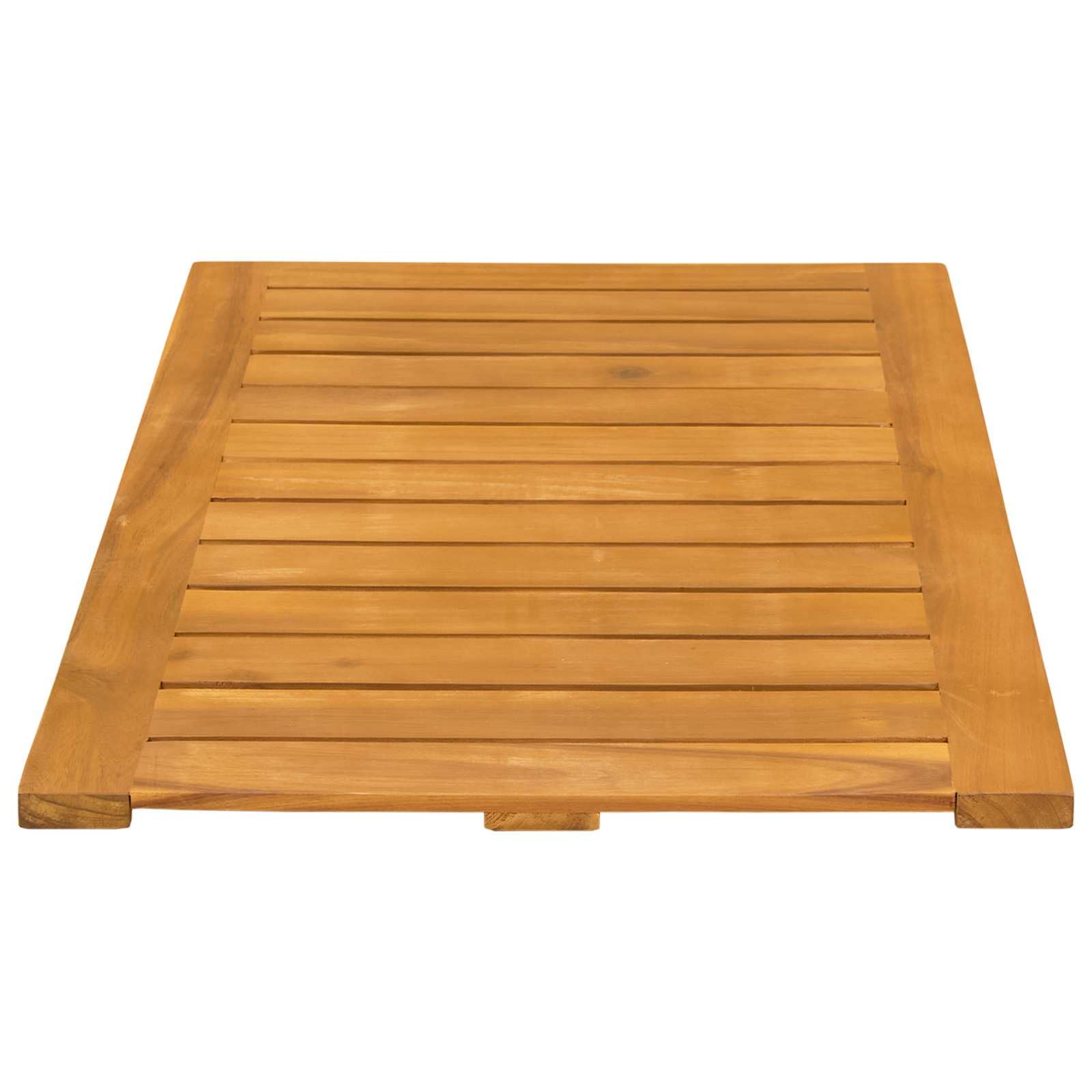 Generisch Badematte Uni Braun 80 x 50 cm Holz,Heim & Garten,Badzubehör,Badematten & Badteppiche-42025268