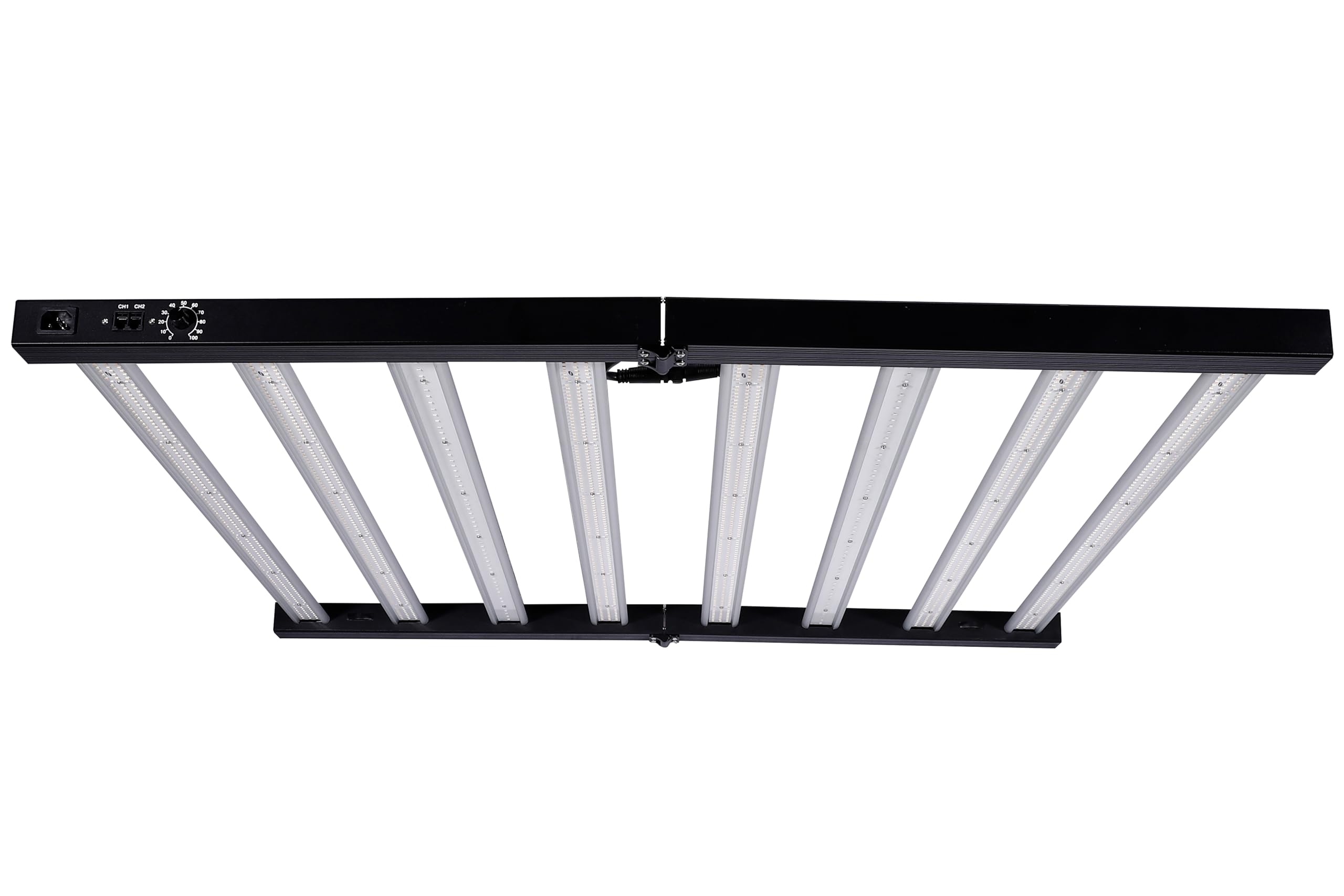 720W LED Grow Lights, Full Spectrum Grow Light with UV IR, Daisy Chain Plant Bar Style Grow Light Foldable & Dimmable for Indoor Growing Commercial Hydroponic Growing Lamp 5x5ft Core Coverage