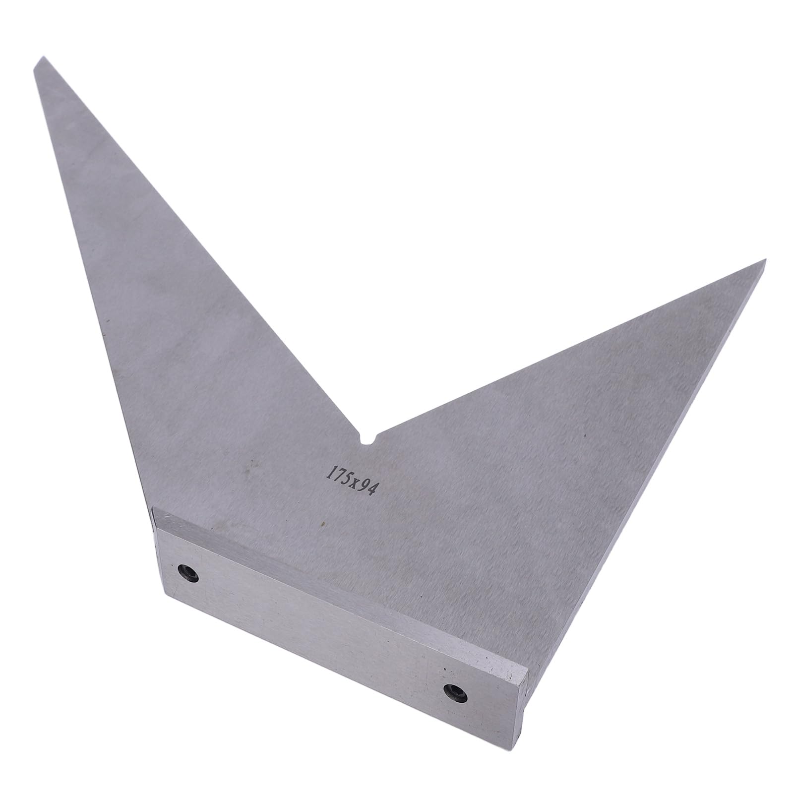 Squadra da Carpentiere in Acciaio Al Carbonio 175mm con Base, 30