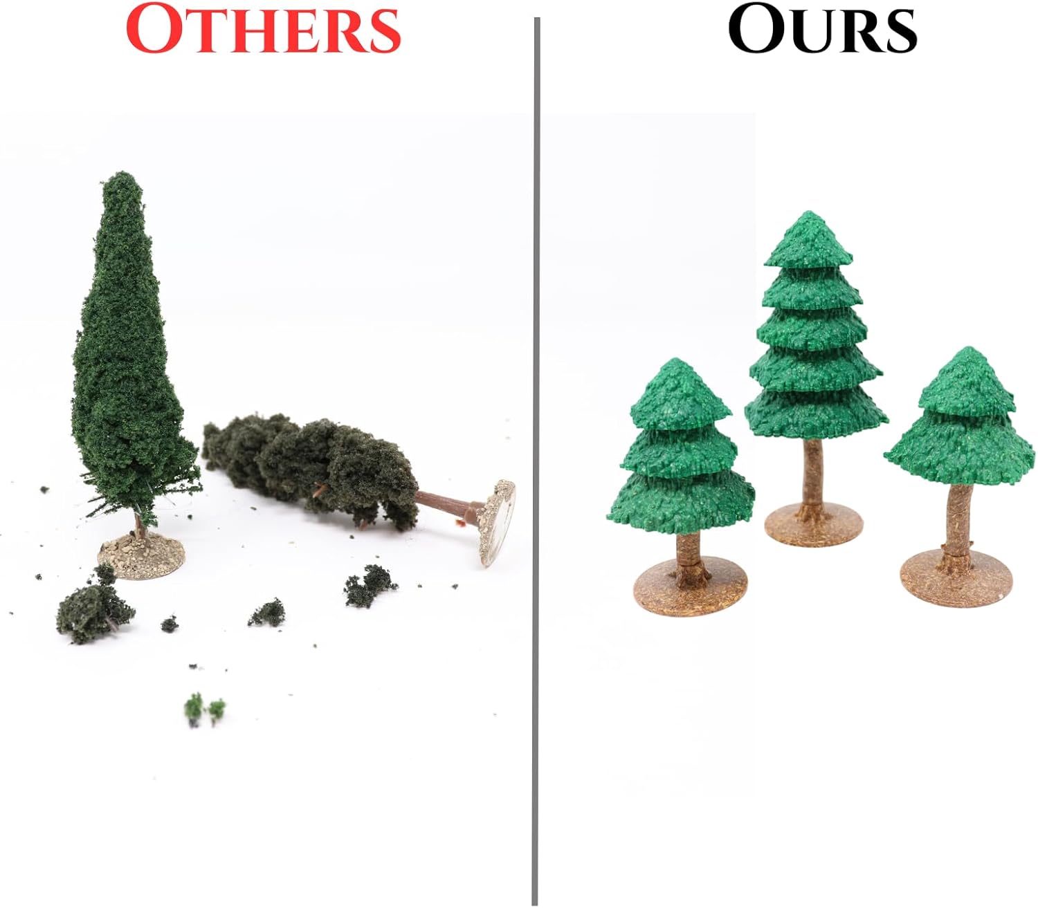 Dirt Cheap Dungeons - Dark Pine Forest Terrain Kit | Modular & Customizable | Injection-Molded for Superior Durability | TTRPG Accessories for D&D, Daggerheart, & Tabletop Gaming