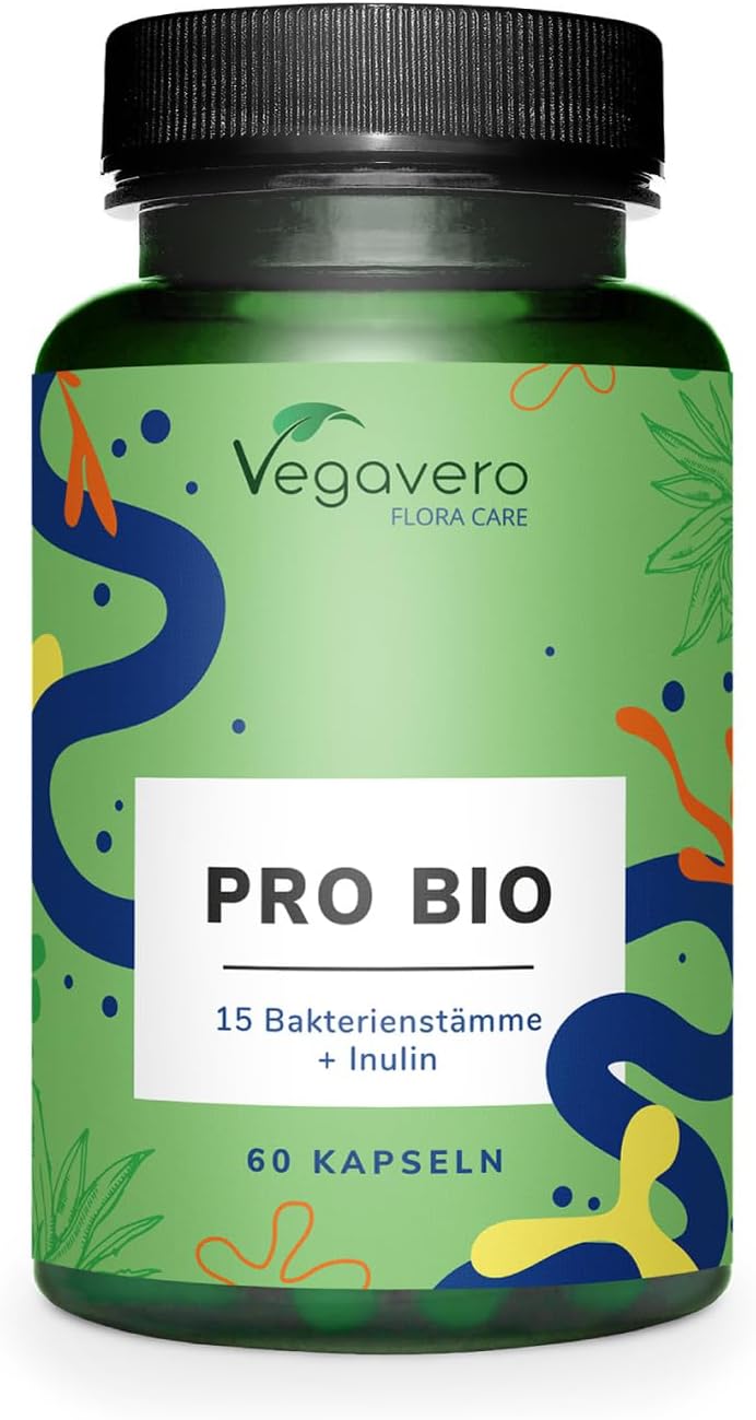 CULTUUR Complex | 100% BIOLOGISCH | 15 bacteriestammen met inuline | Lactobacillus & Bifidobacterium | 60 maagsapresistente capsules | Laboratorium getest | Vegan