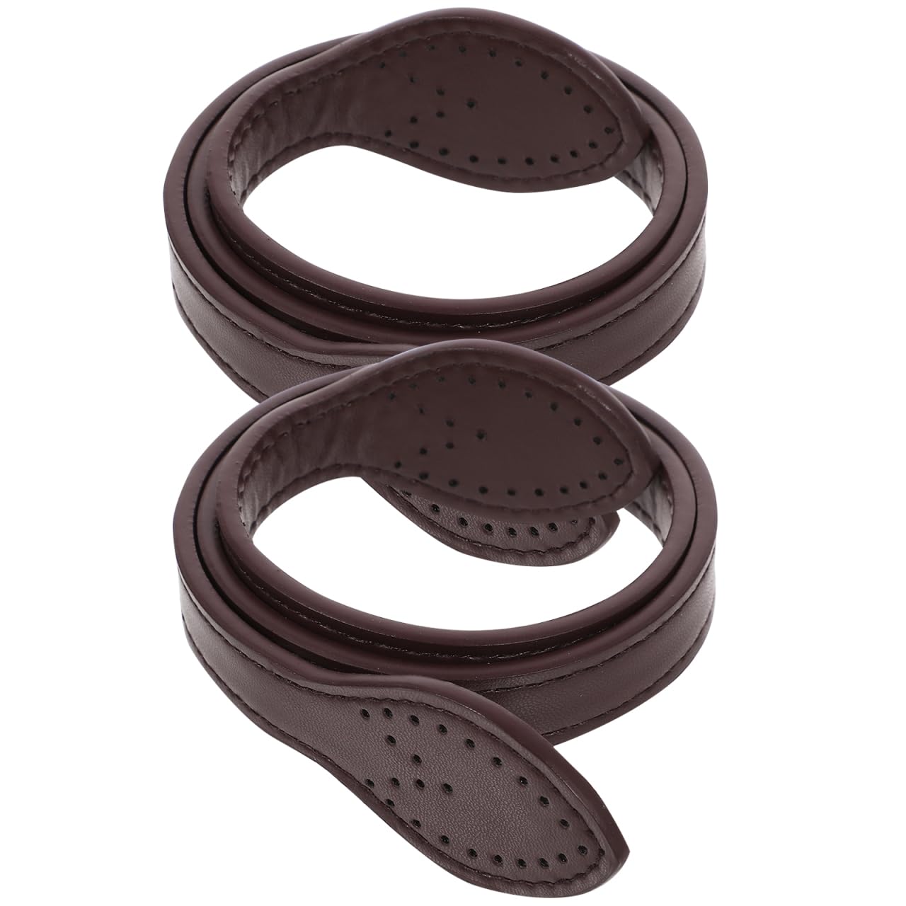 SUPVOX 2pcs 24 Leather Purses Straps Leather Bag Handles Replacement Purse Straps Handbag Bag Wallet Straps (Dark Brown)-image-19