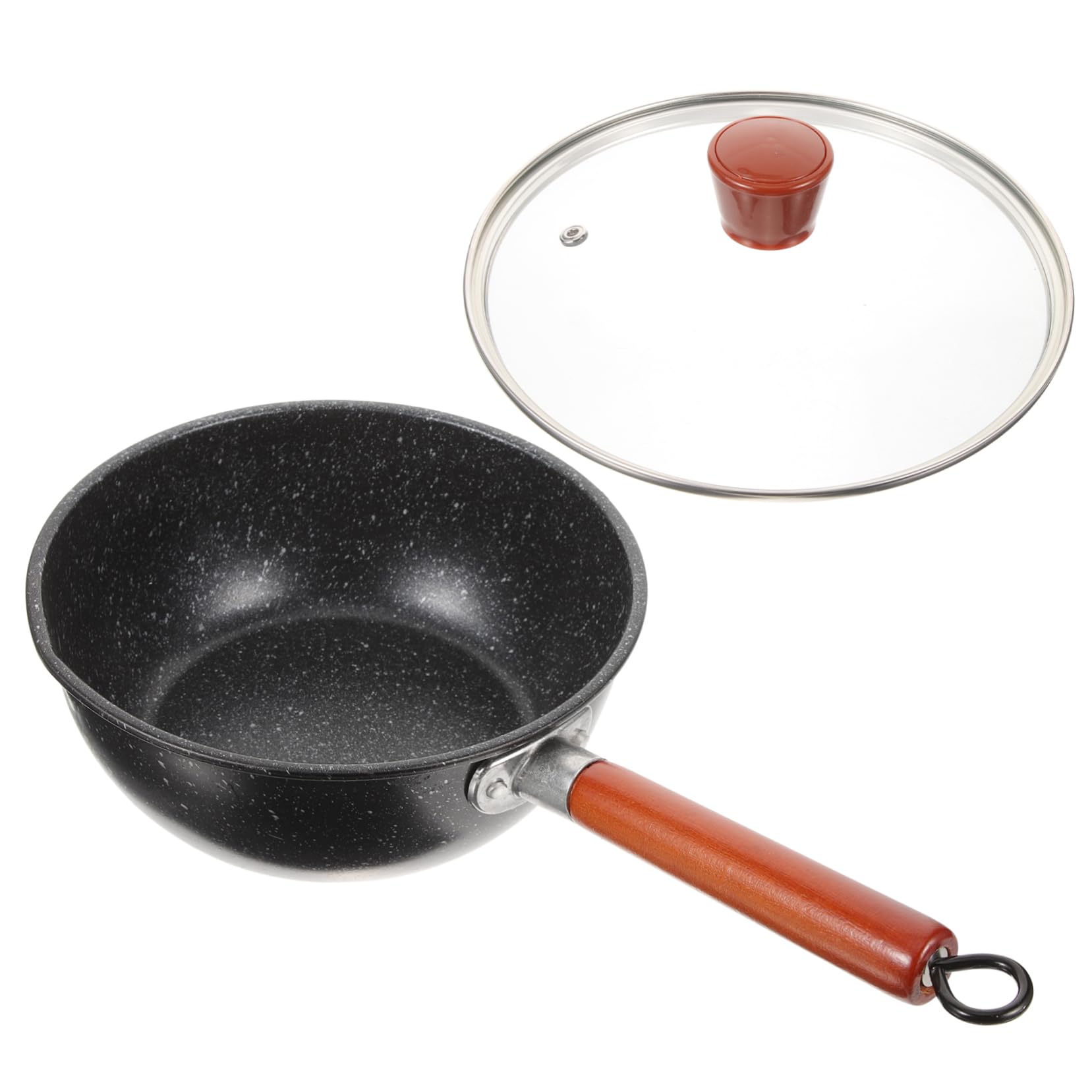 Petit pot au lait antiadhésif Cabilock pour cuisiner sans brûler le fond de la casserole